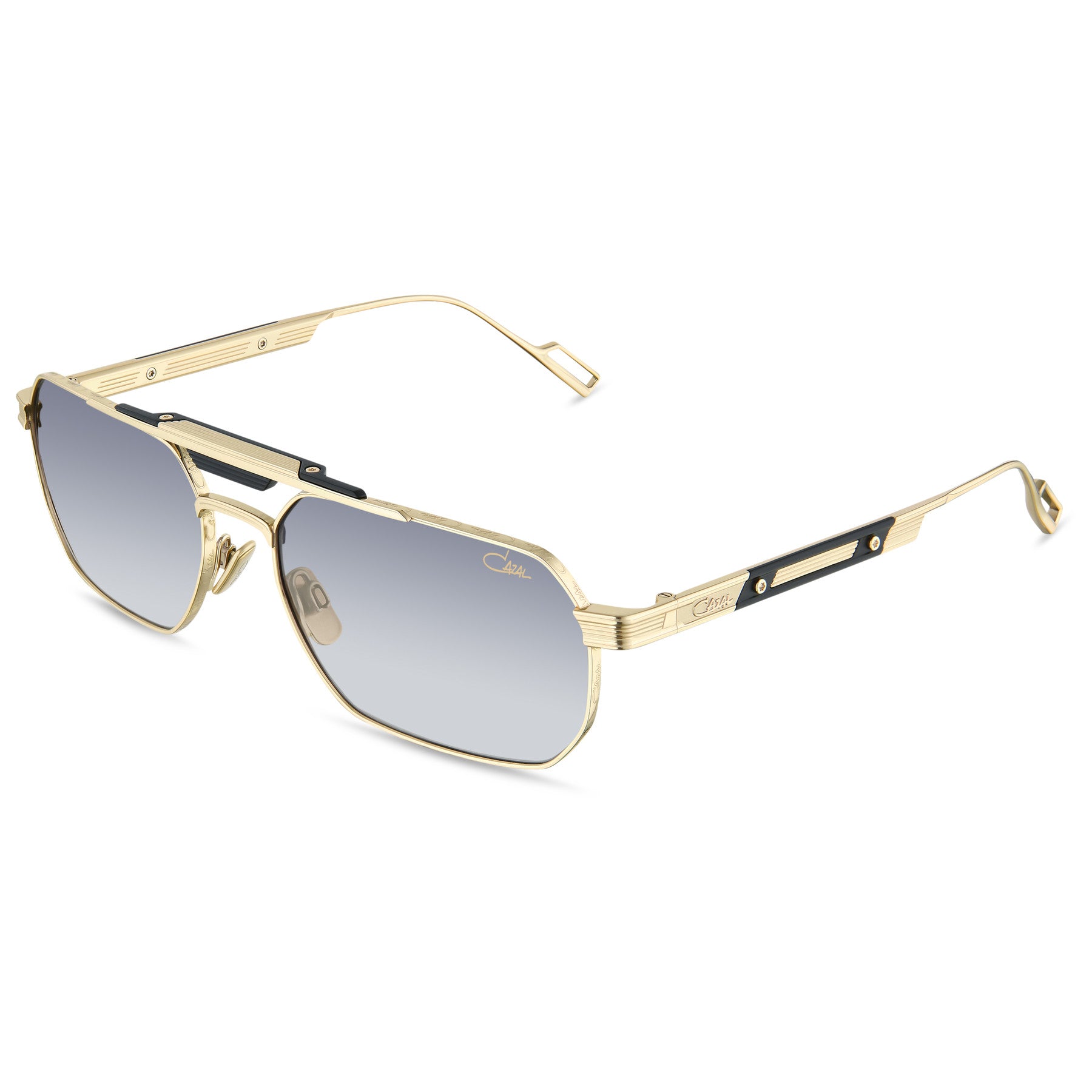 Cazal Legends MOD 757/3 occhiali da sole 001 oro-nero uomo
