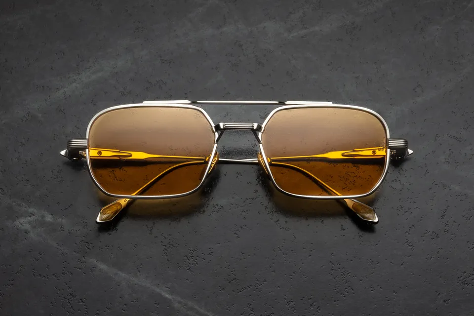 Jacques Marie Mage Deaver occhiali da sole 12S-Electrum vetro