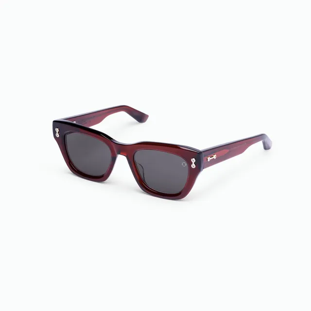 Akoni Delta Nebula occhiali da sole bordeaux acetato