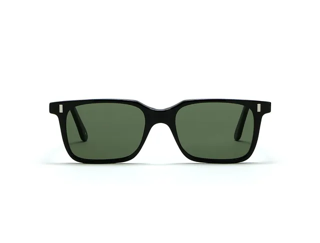 L.G.R Reunion Suez occhiali da sole nero lente verde