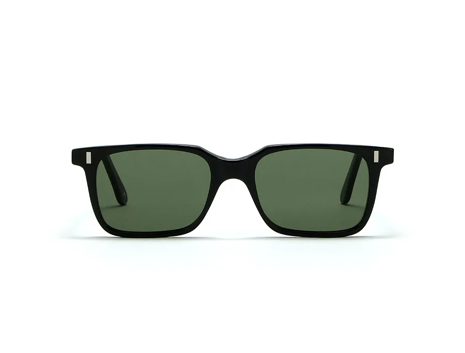 L.G.R Reunion Suez occhiali da sole nero lente verde