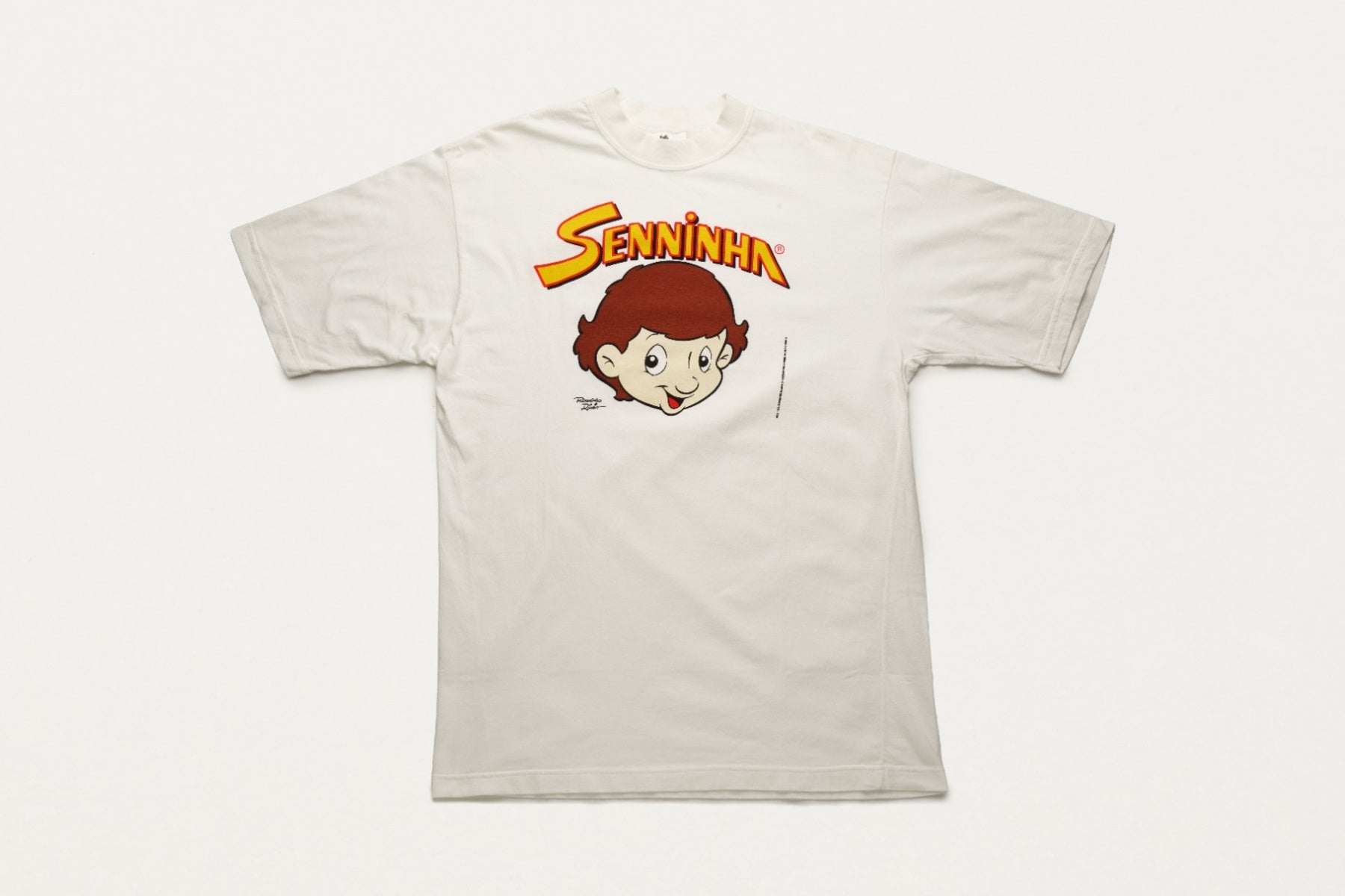 Jacques Marie Mage Ayrton Senna Senninha t-shirt cotone