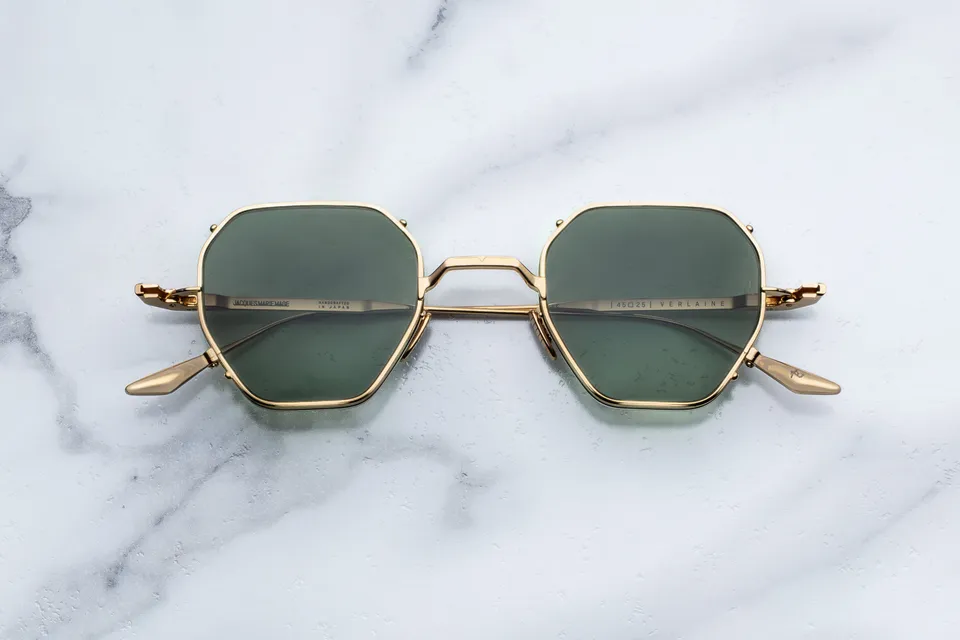 Jacques Marie Mage Verlaine occhiali da sole Musket Moss Gradient
