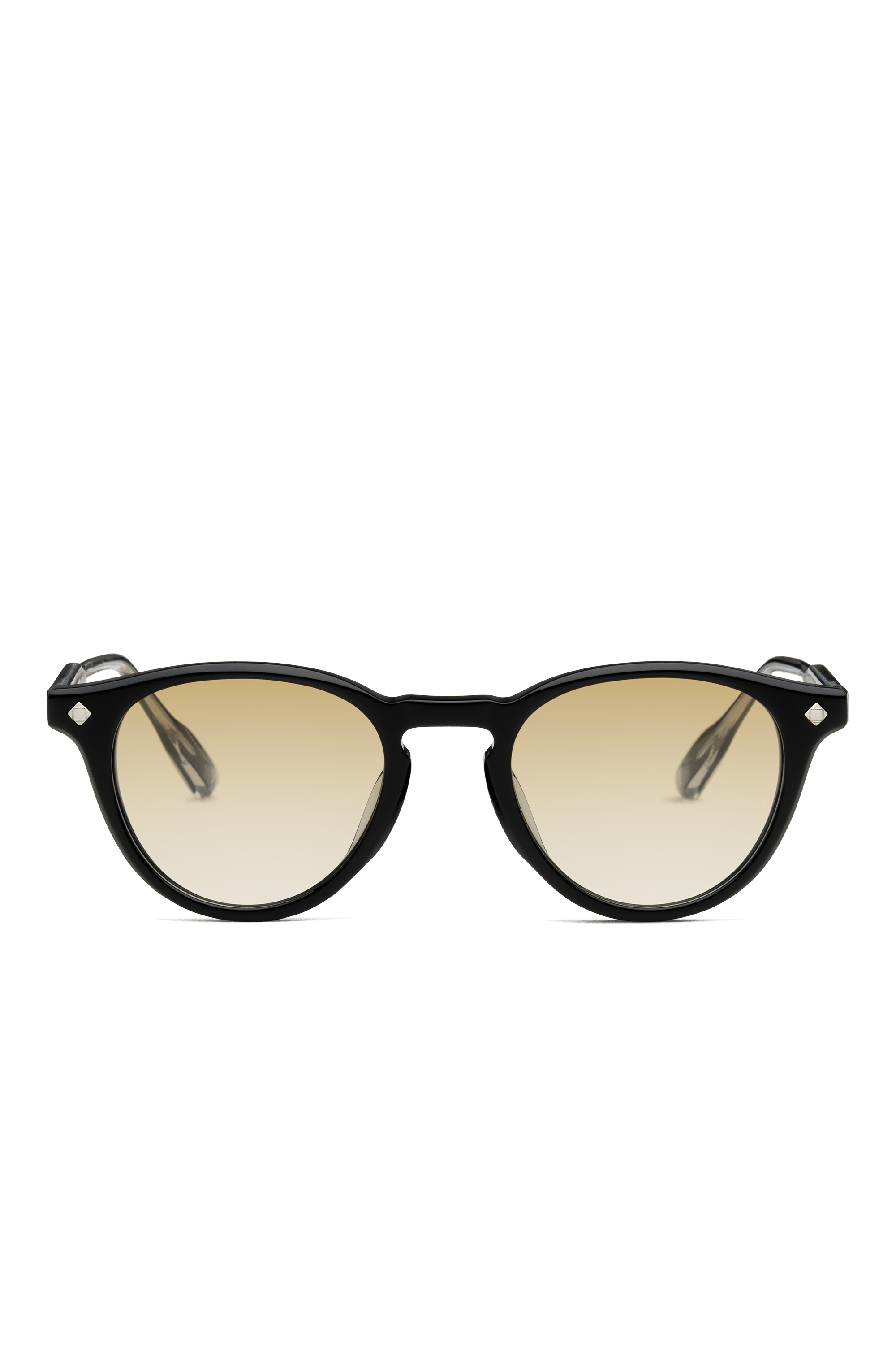 Lunetterie Générale Dolce Vita occhiali su misura nero beige acetato