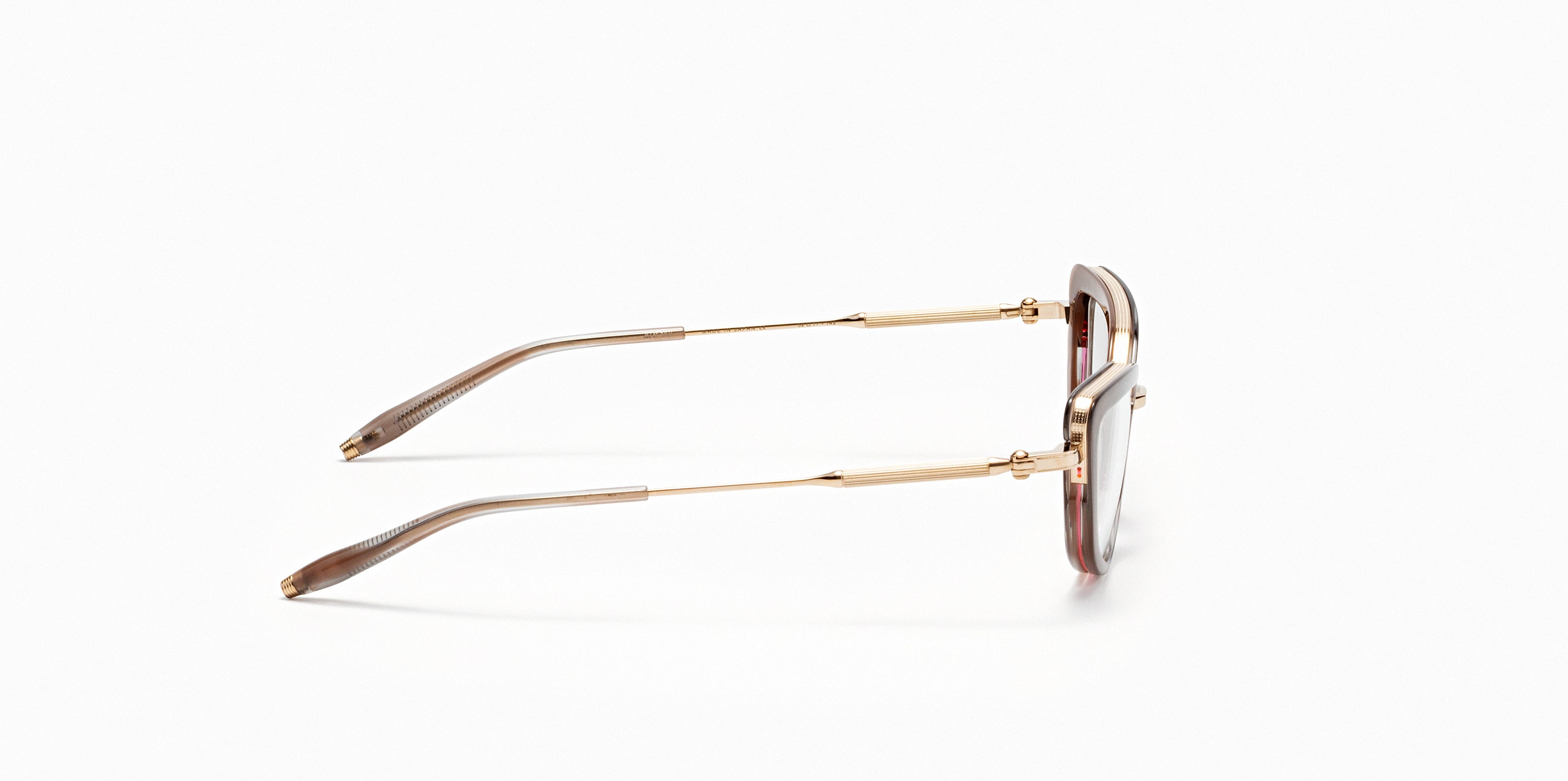 Akoni Etere Venus occhiali da vista cat-eye nero acetato 52