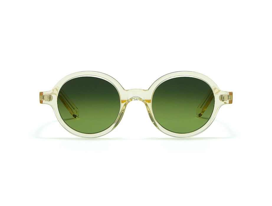 L.G.R Reunion Bold occhiali da sole champagne sfumati