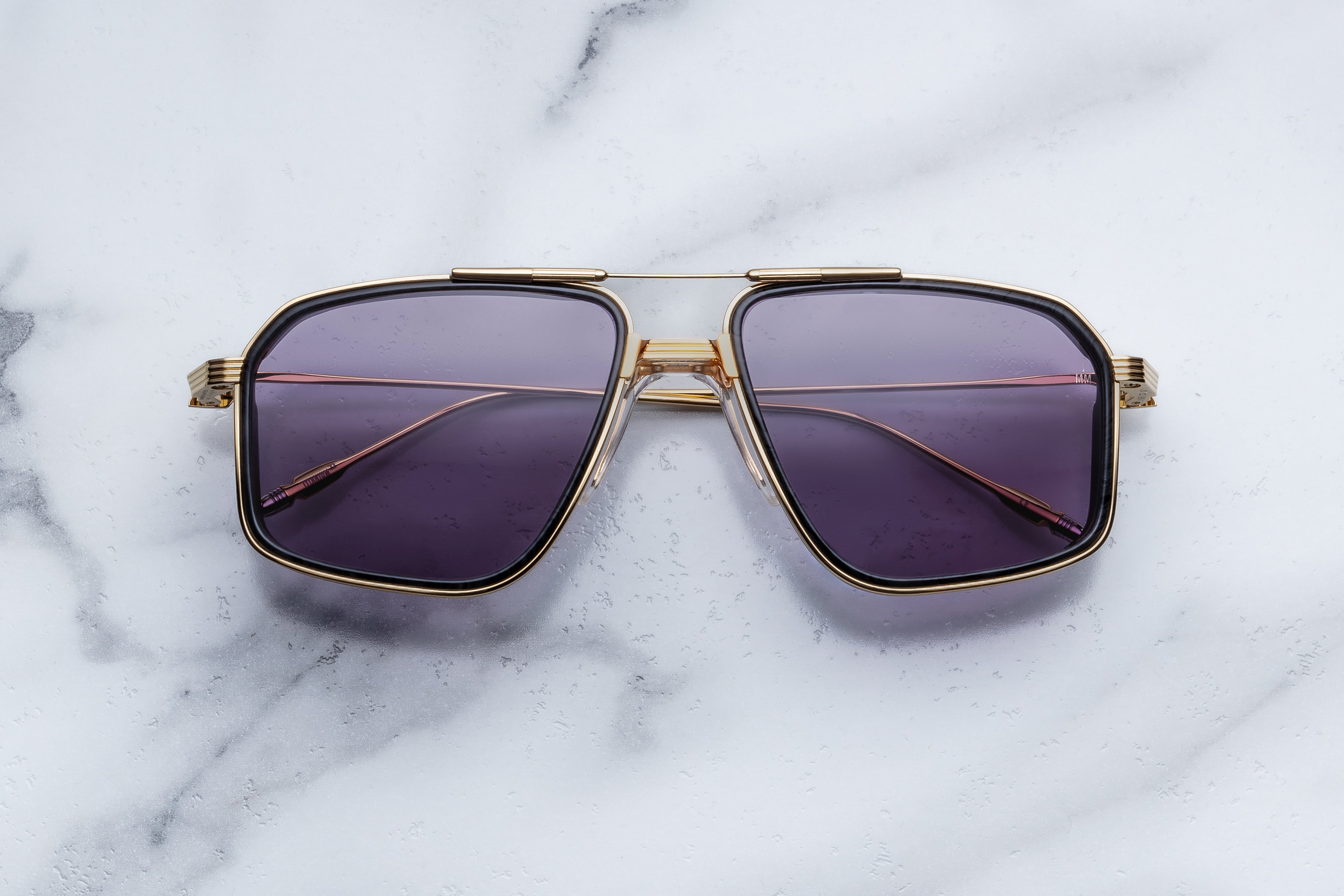 Jacques Marie Mage Jagger occhiali da sole L6-Cypress protezione UV