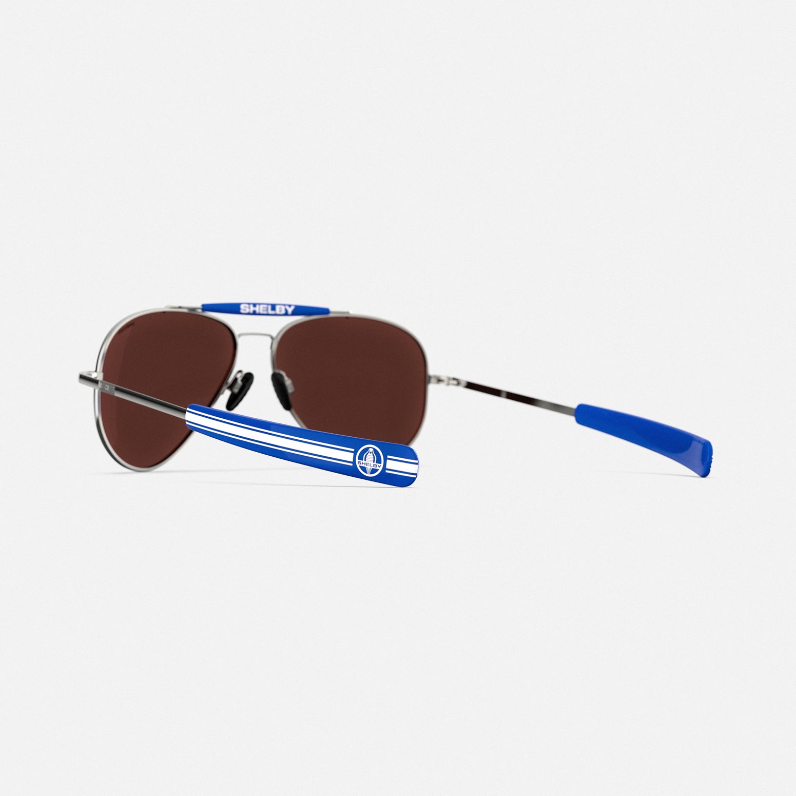 Randolph Shelby Sportsman occhiali da sole Le Mans Blue 57mm