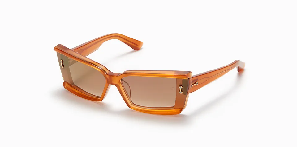 Akoni Etere Lynx occhiali da sole Cloudy Orange cat-eye
