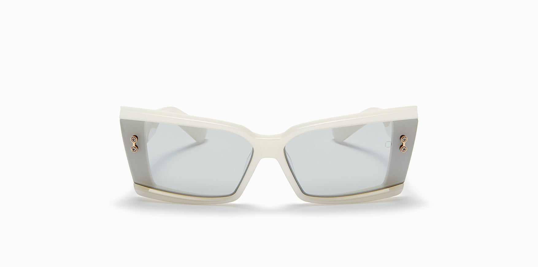 Akoni Etere Lynx occhiali sole bianco donna cat eye