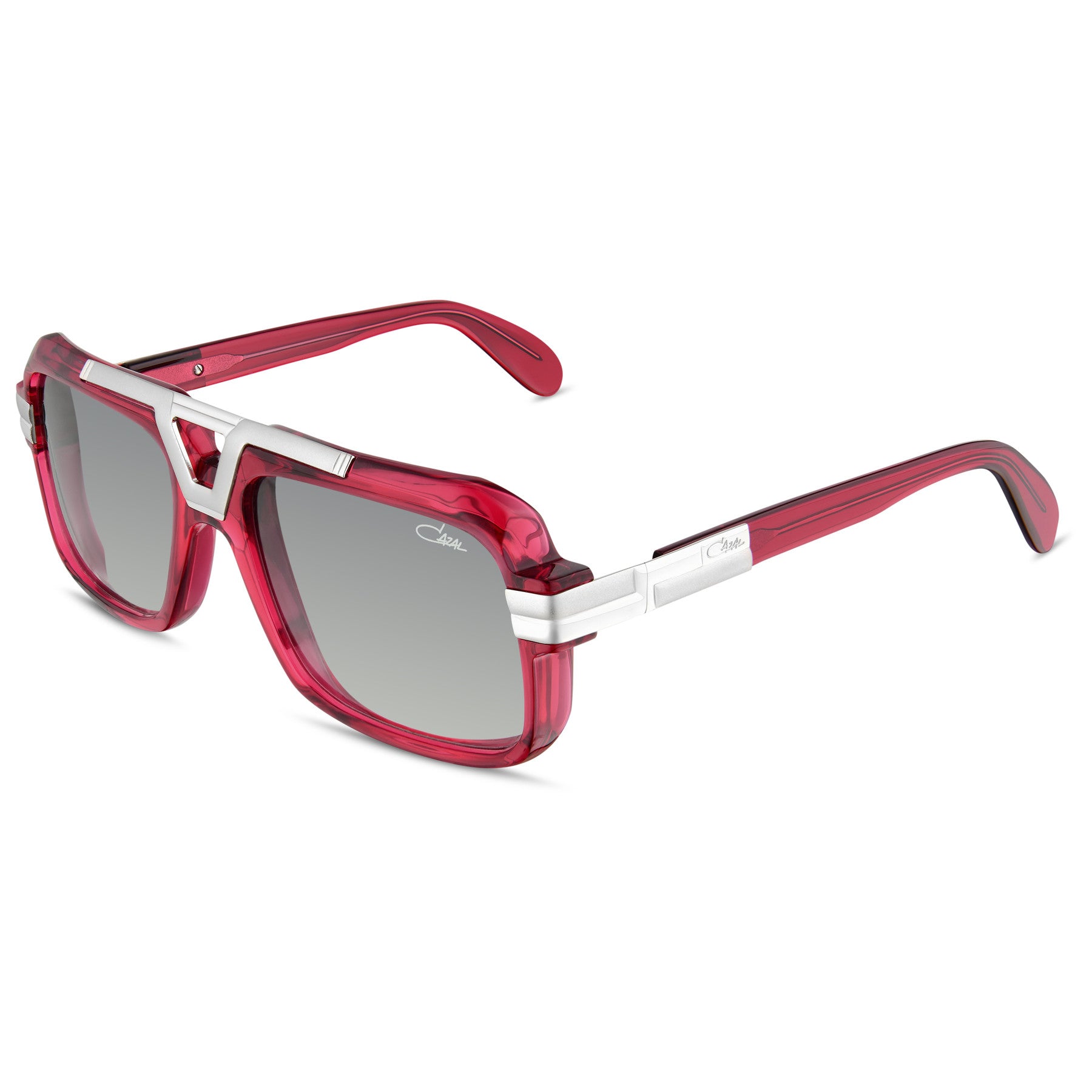 Cazal Legends MOD 664 occhiali da sole uomo 004 red-silver