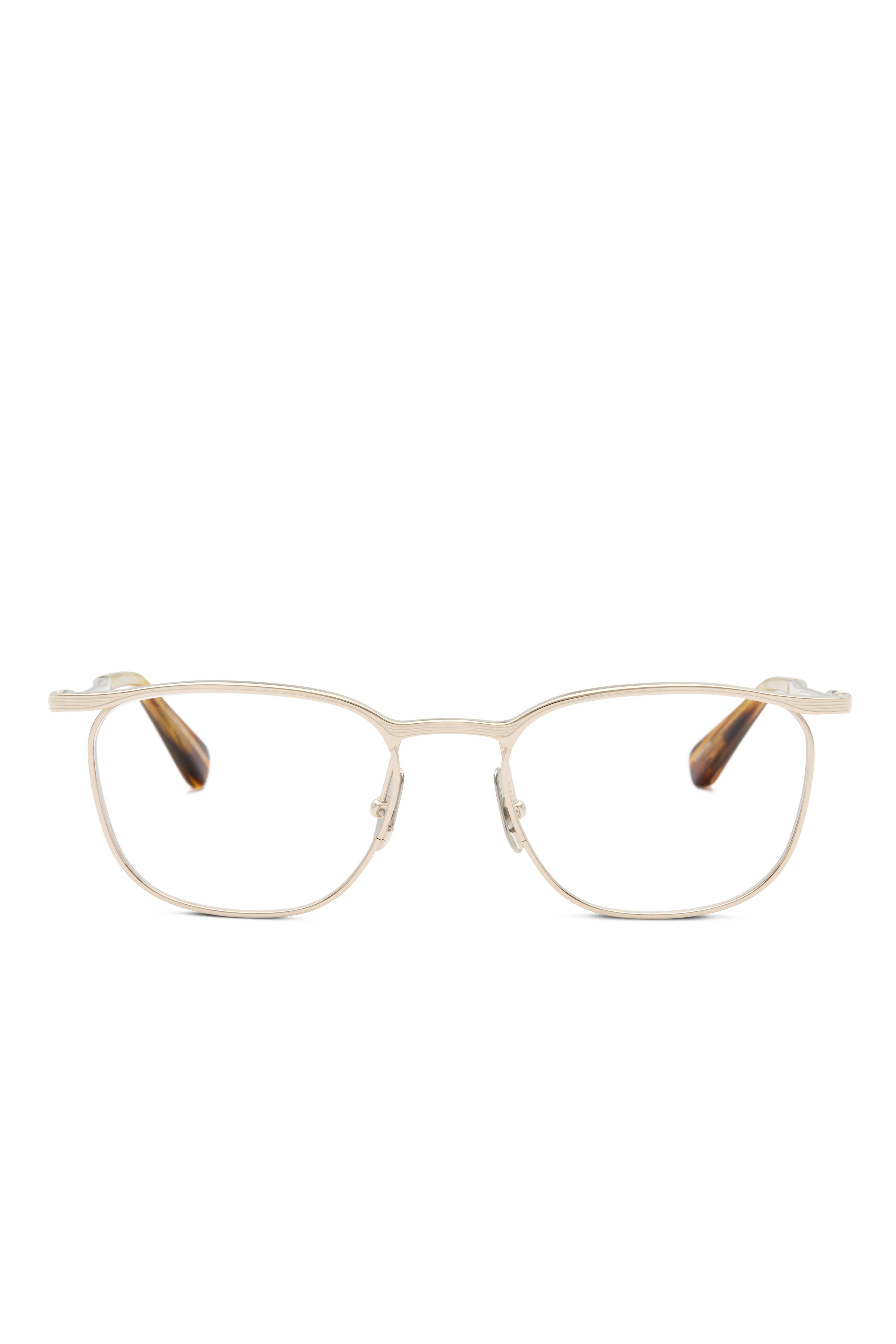Lunetterie Generale Eldorado occhiali da vista palladio oro 16k titanio