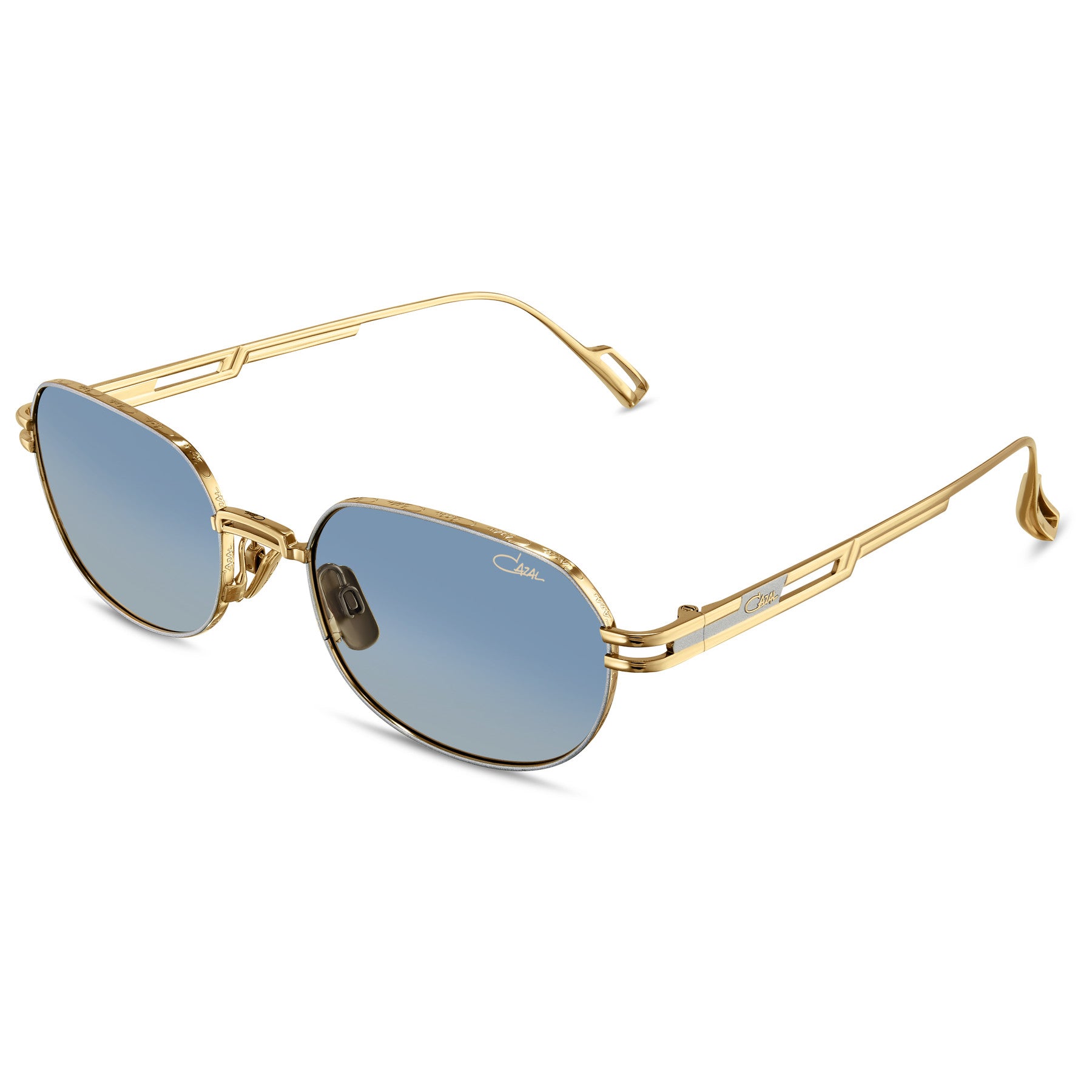 Cazal 8500s MOD 9116 occhiali da sole nero-oro uomo