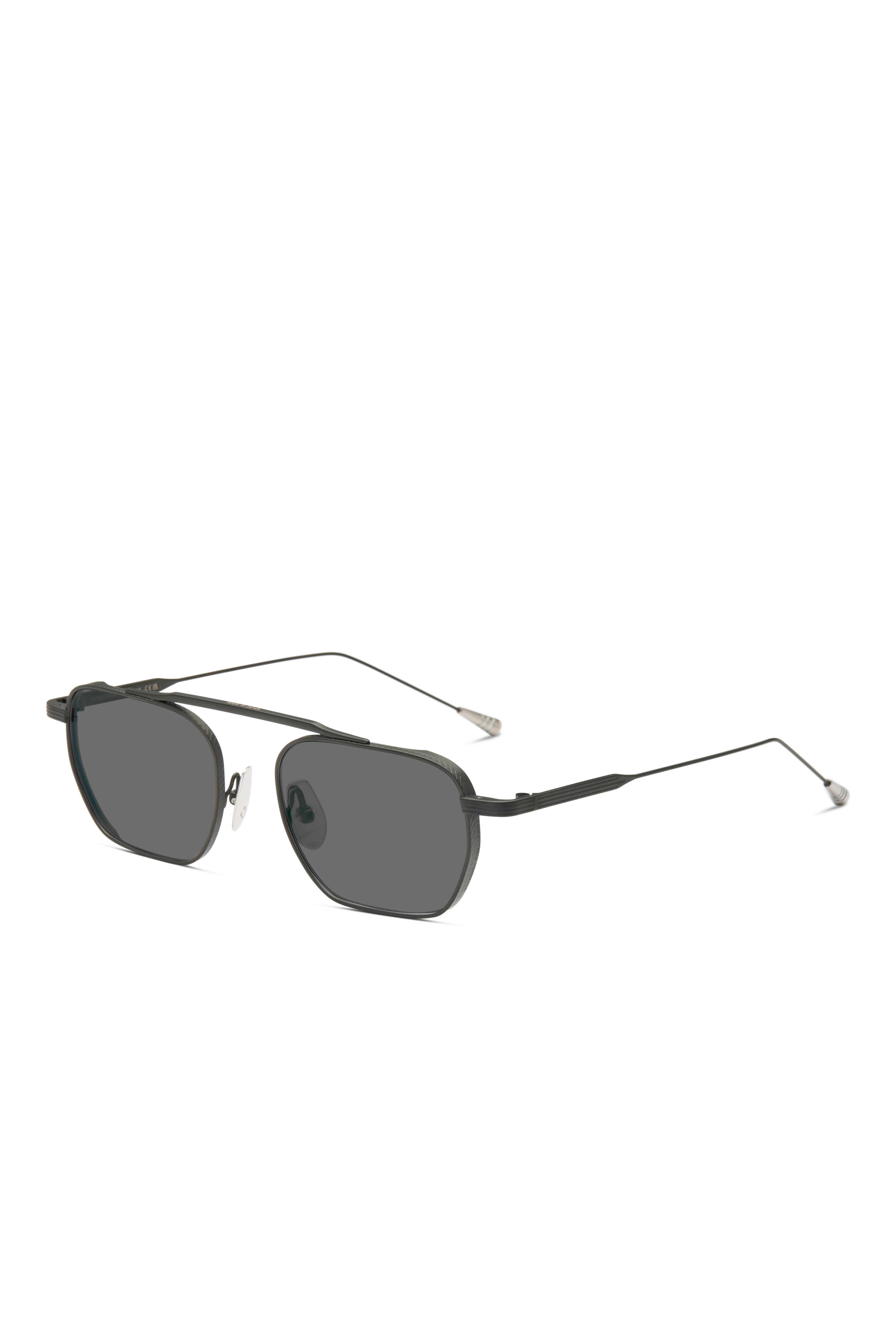 Lunetterie Générale Concorde occhiali da sole nero grigio aviatore