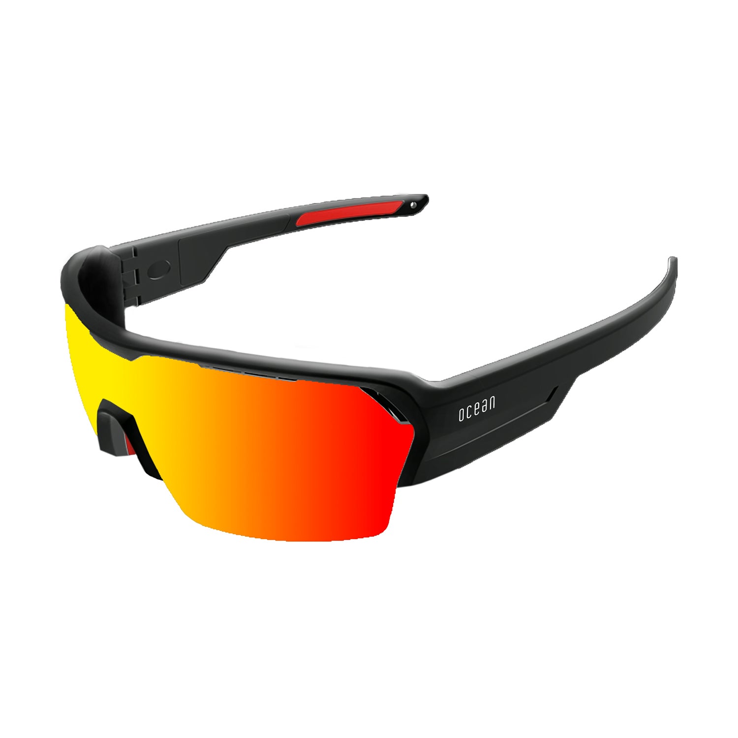 Ocean Sunglasses Race occhiali galleggianti neri fumé
