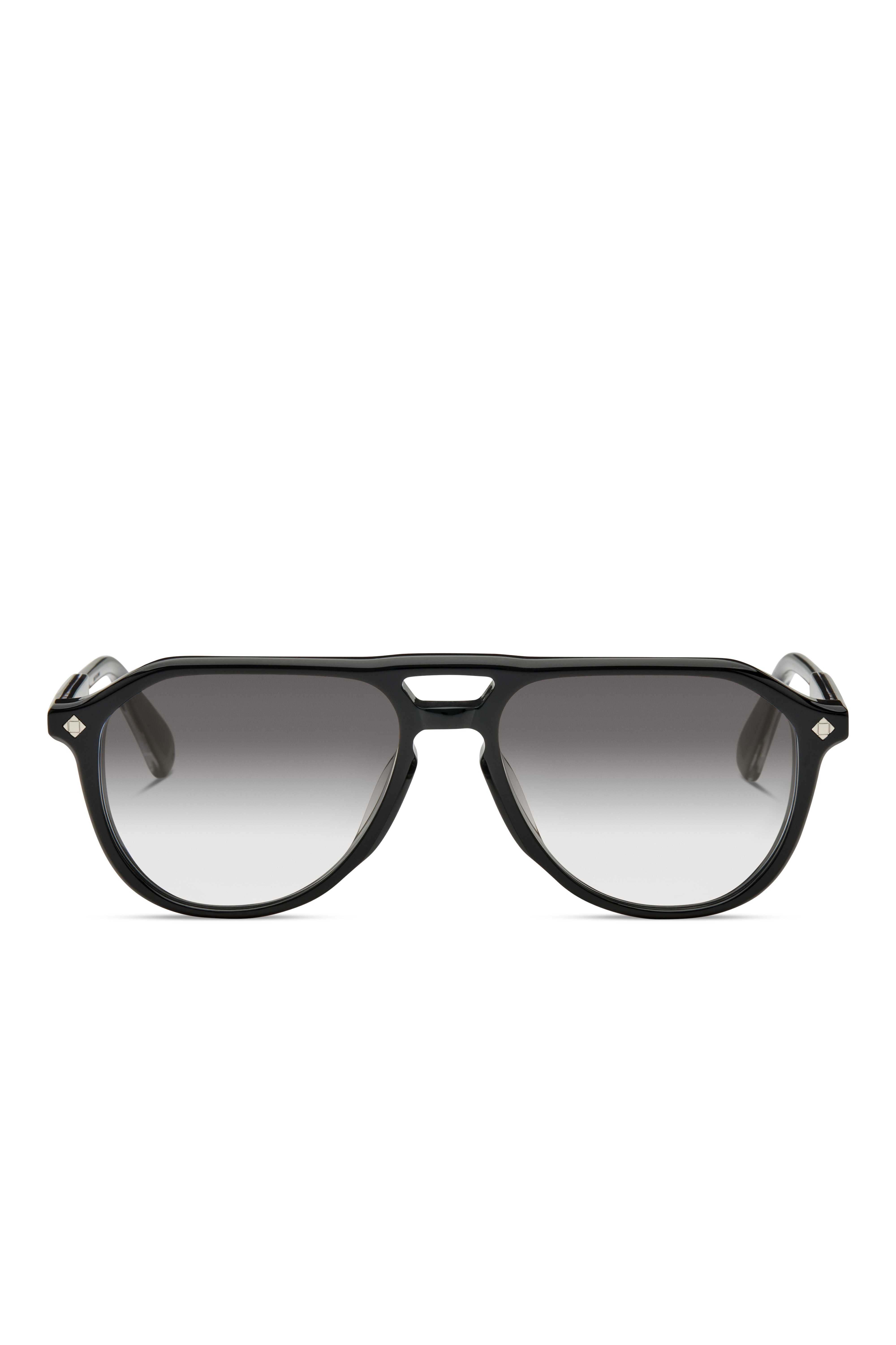 Lunetterie Générale Gran Turismo occhiali sole aviatore nero grigio