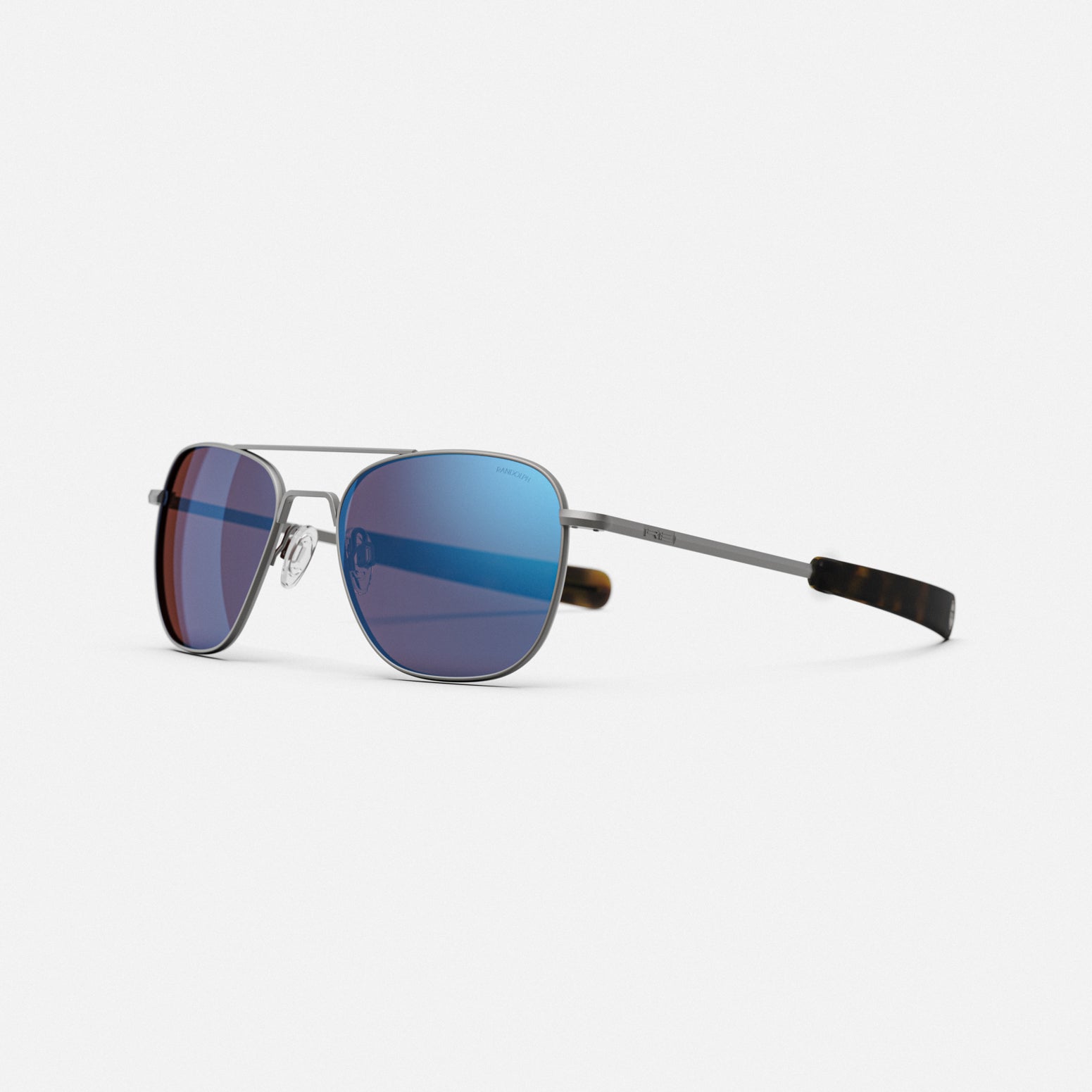 Randolph Aviator DriveWorks occhiali da sole blu 55mm semi-polarizzati