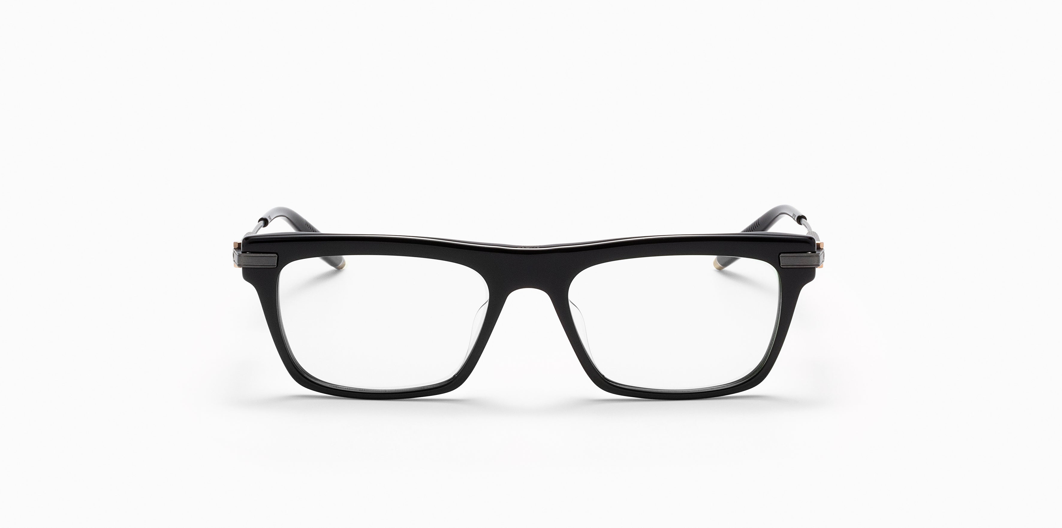 Akoni Etere Arc occhiali da vista Black 54 titanio