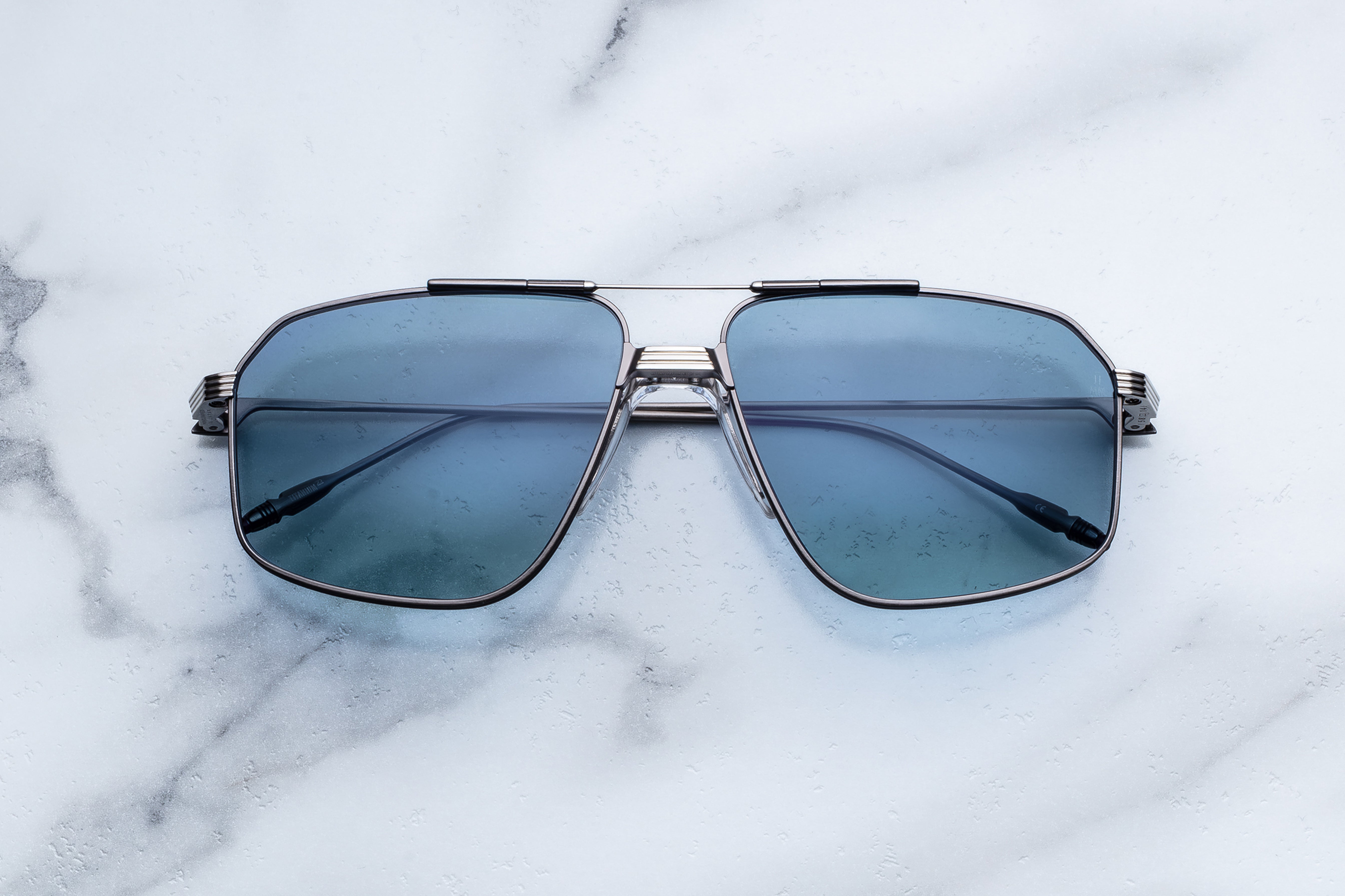 Jacques Marie Mage Jagger occhiali da sole L6-Cypress protezione UV