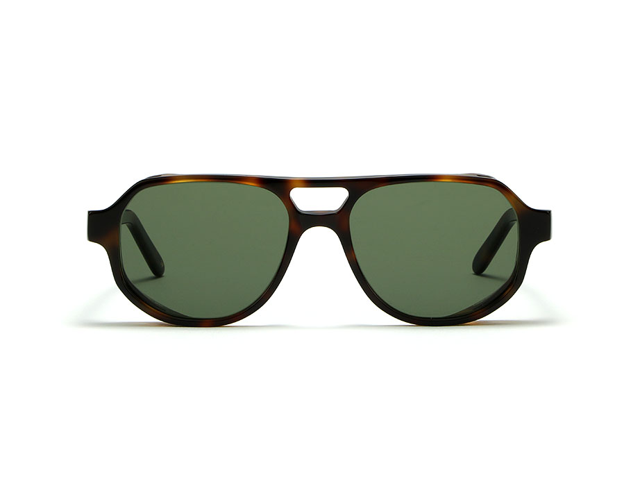 L.G.R Reunion Asmara Explorer occhiali havana verde