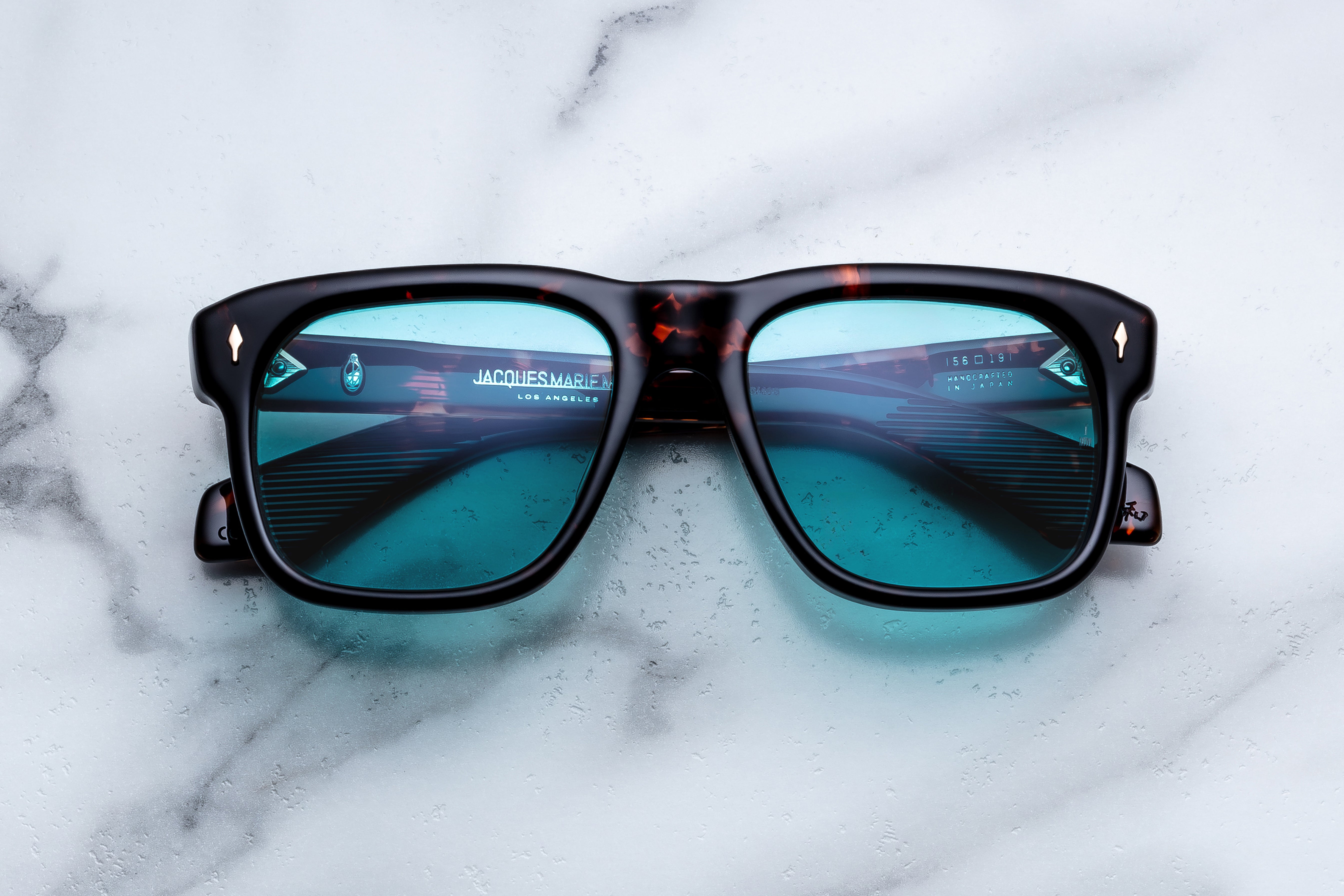 Jacques Marie Mage Yves H24-Aegen occhiali da sole blu