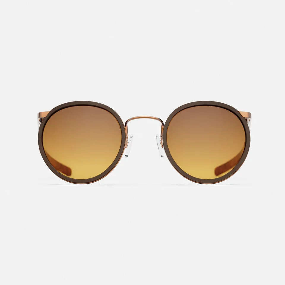Randolph P3 Fusion occhiali da sole graduati chocolate gold 51mm