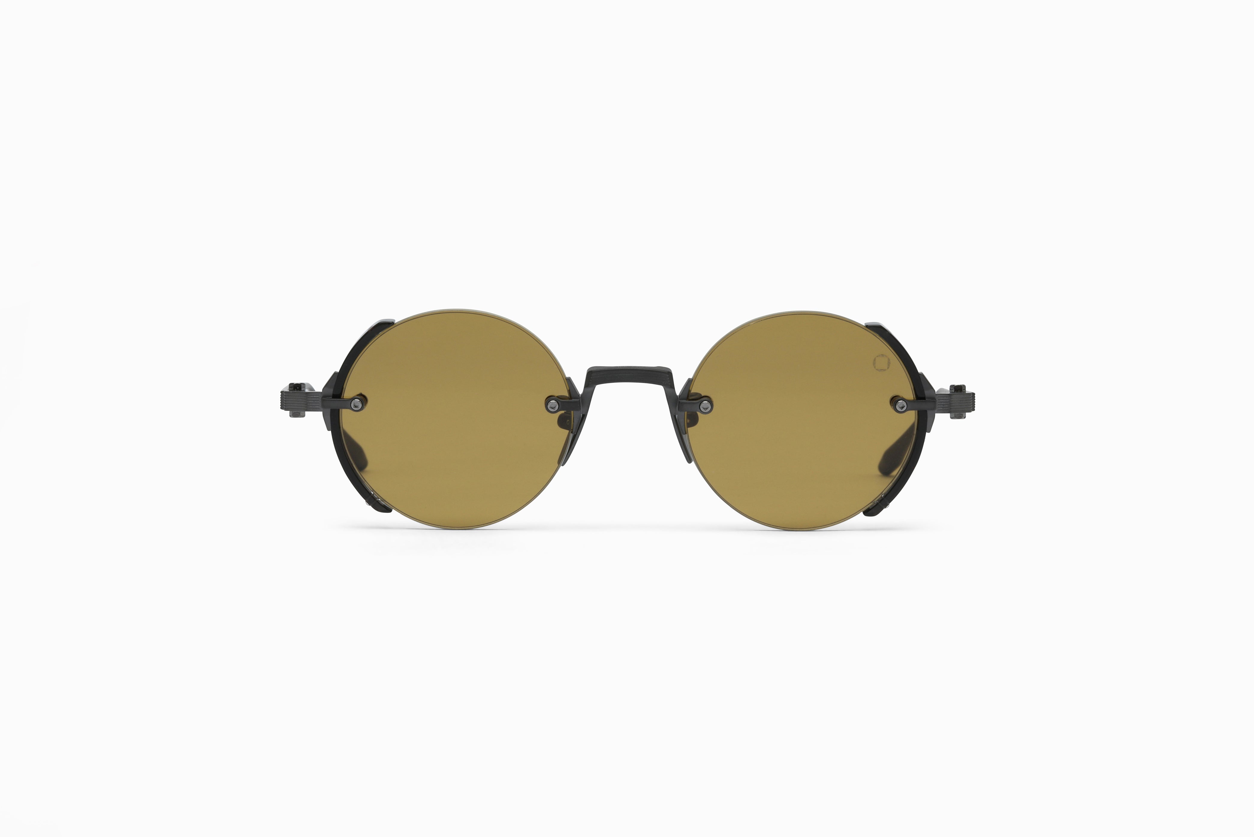 Akoni Horizon Jupiter occhiali da sole Black Iron acetato