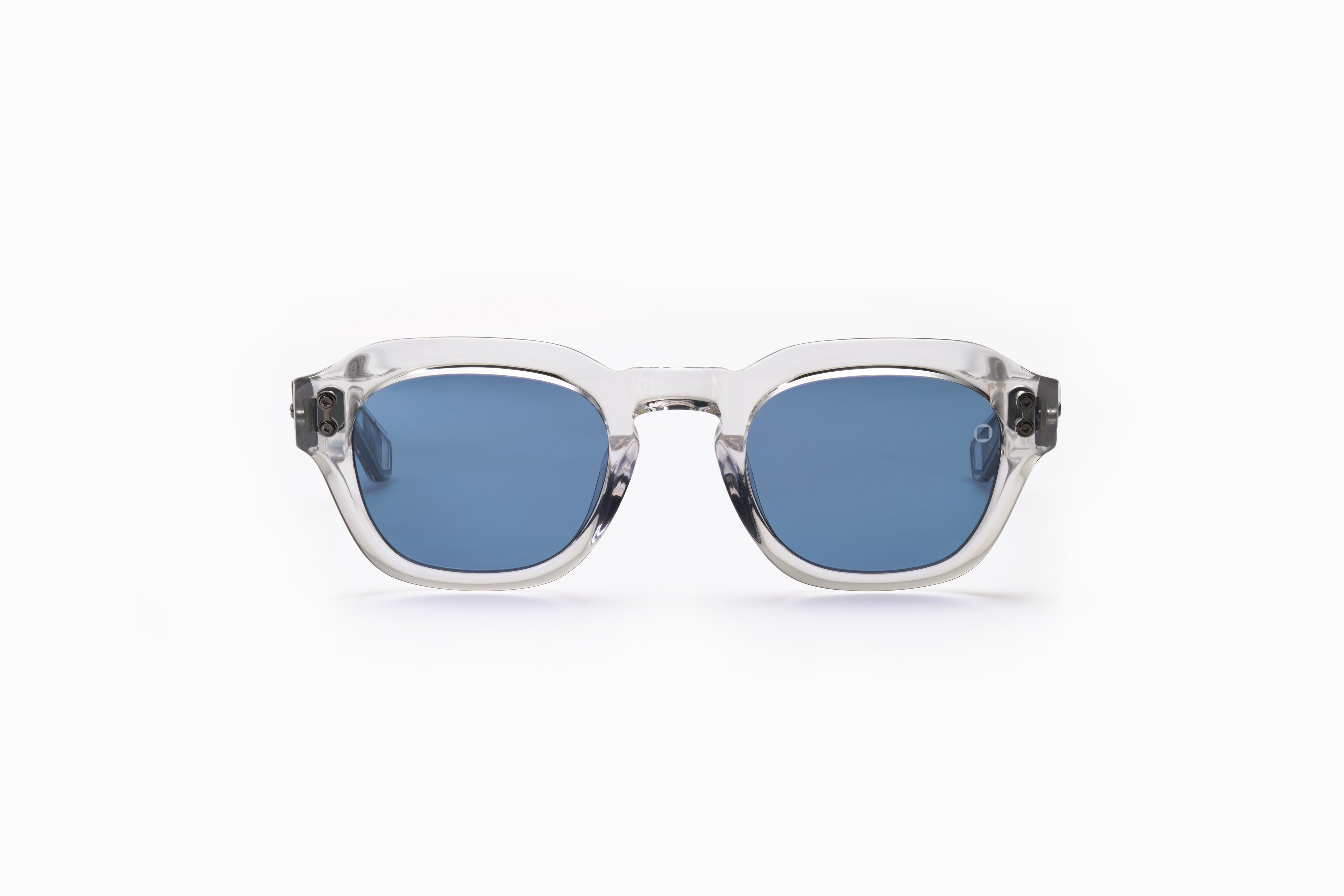 Akoni Horizon Blaze occhiali da sole trasparente quadrato 48