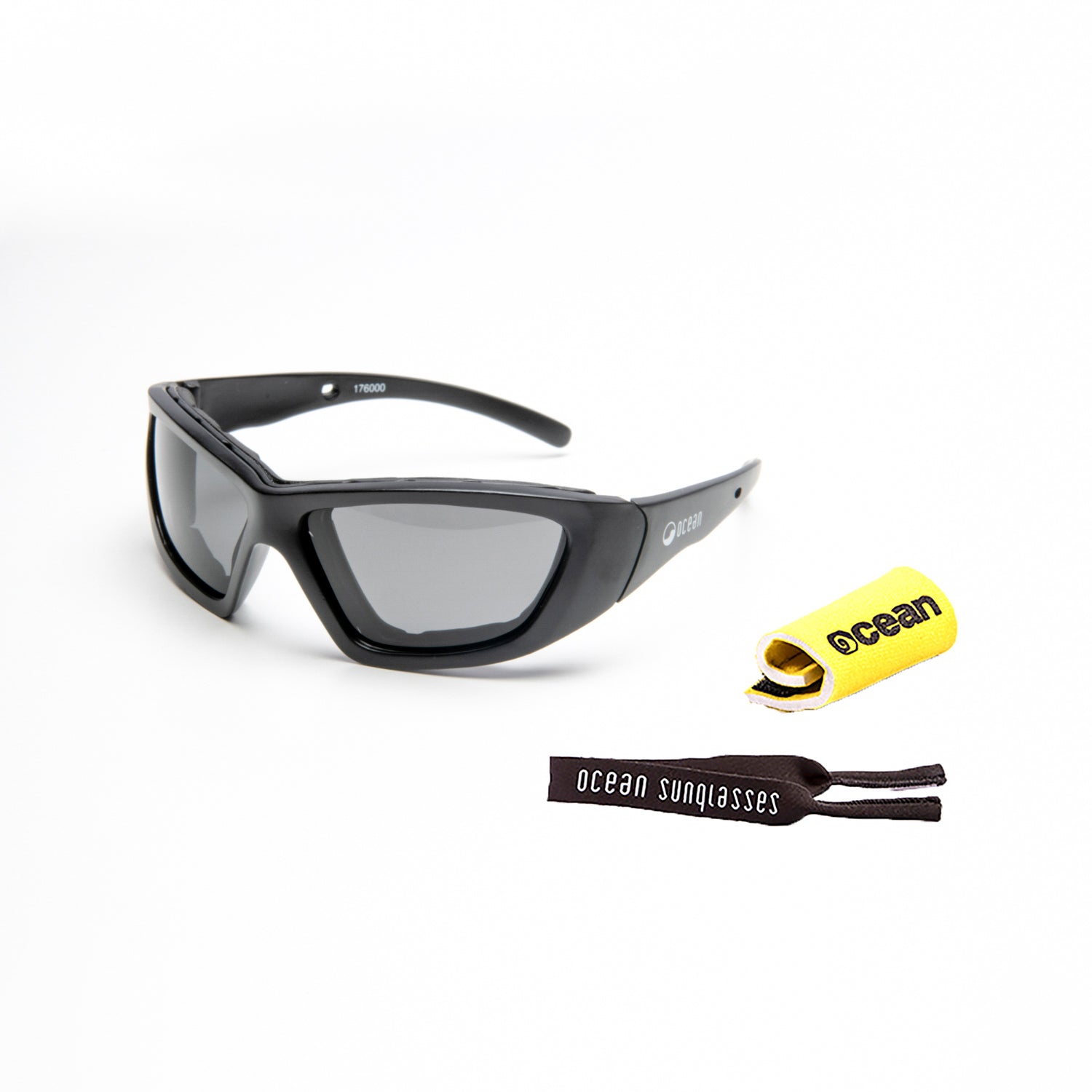 Ocean Biarritz Kids occhiali sole bimbi neri polarizzati