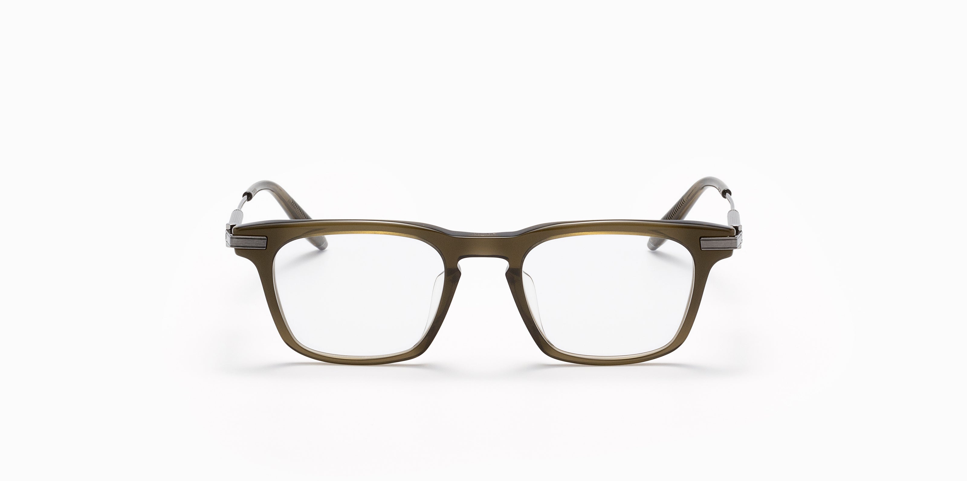 Akoni Horizon Zenith 50 montatura vista nero acetato