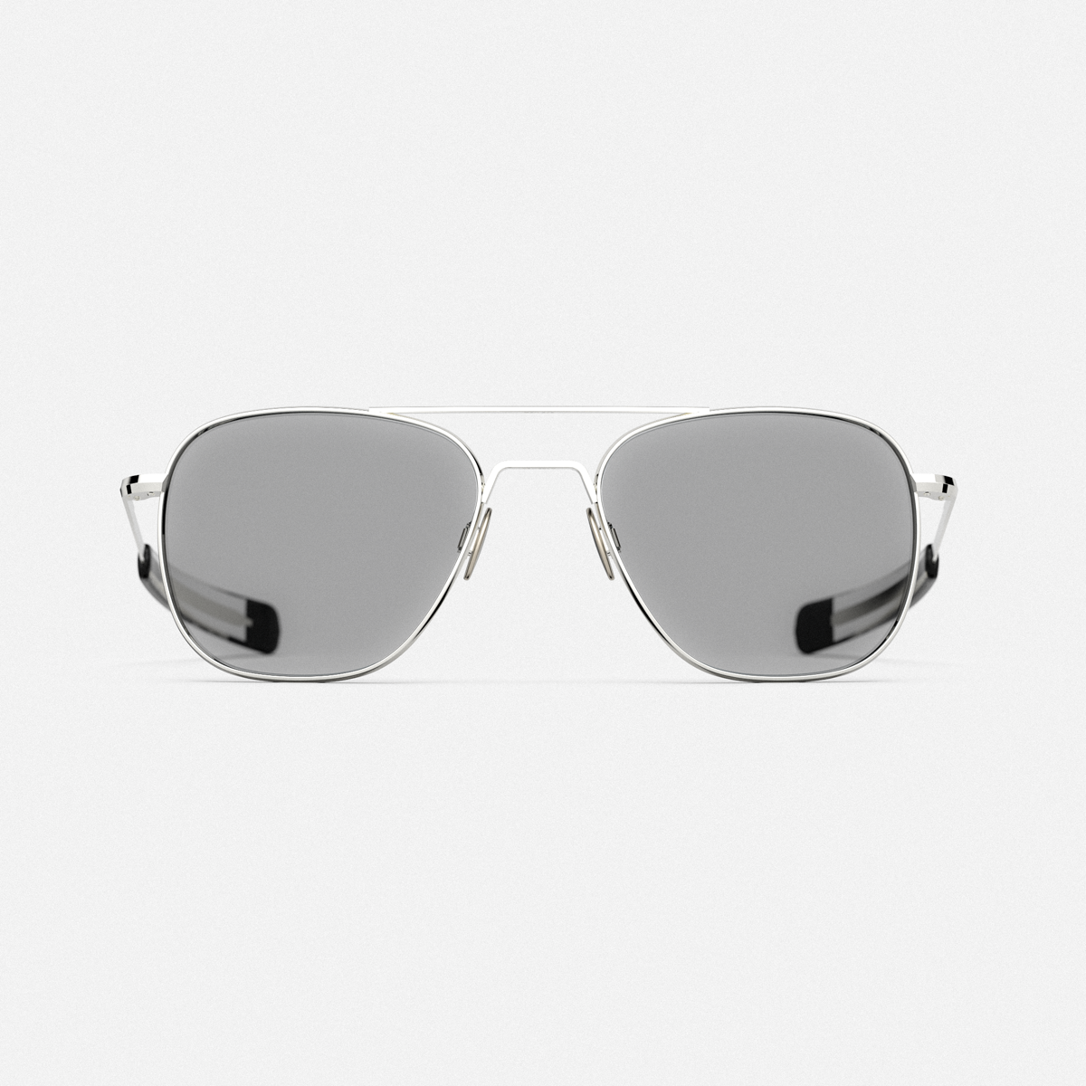 Randolph Aviator White Gold Clear occhiali da vista