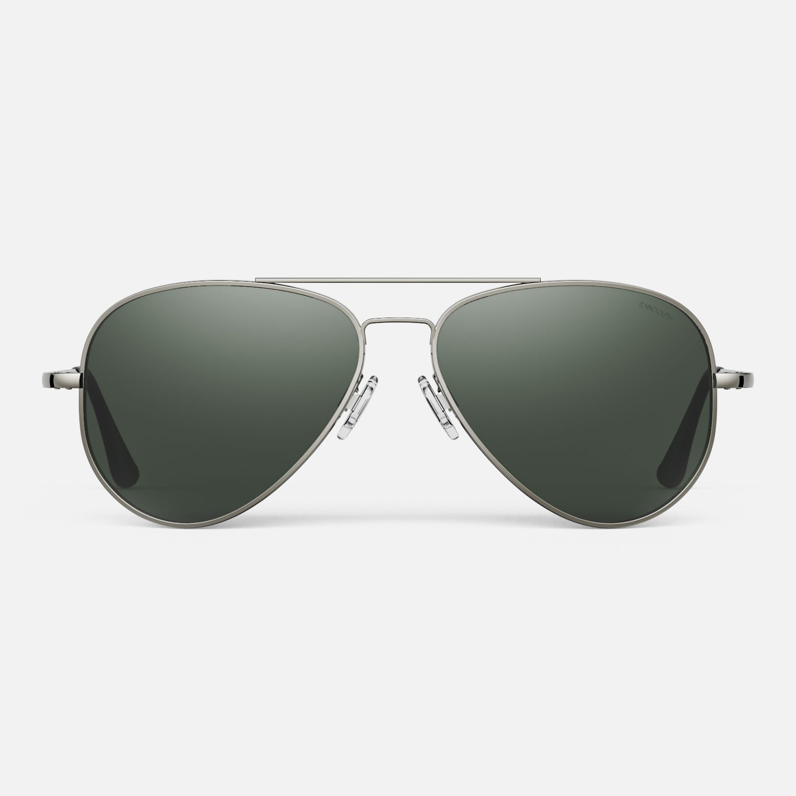 Randolph Concorde Gunmetal occhiali da sole 57mm verde AGX