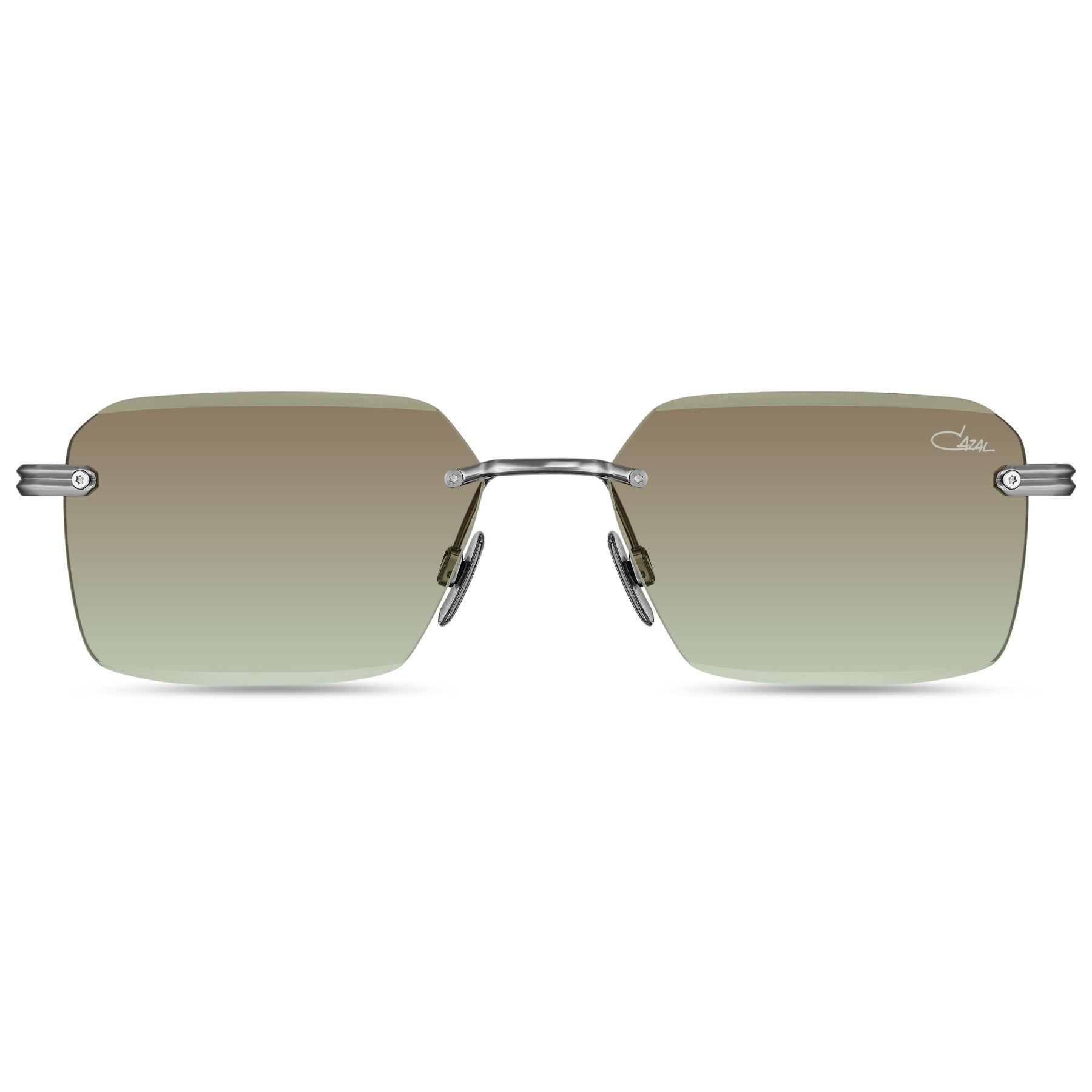 Cazal 6000s/7000s MOD 7116/3 occhiali da sole uomo argento-oliva