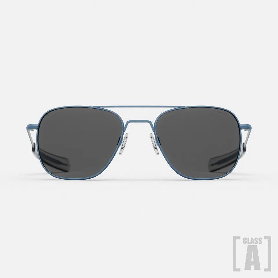 Randolph Class A Aviator occhiali sole Patriot Blue American Gray