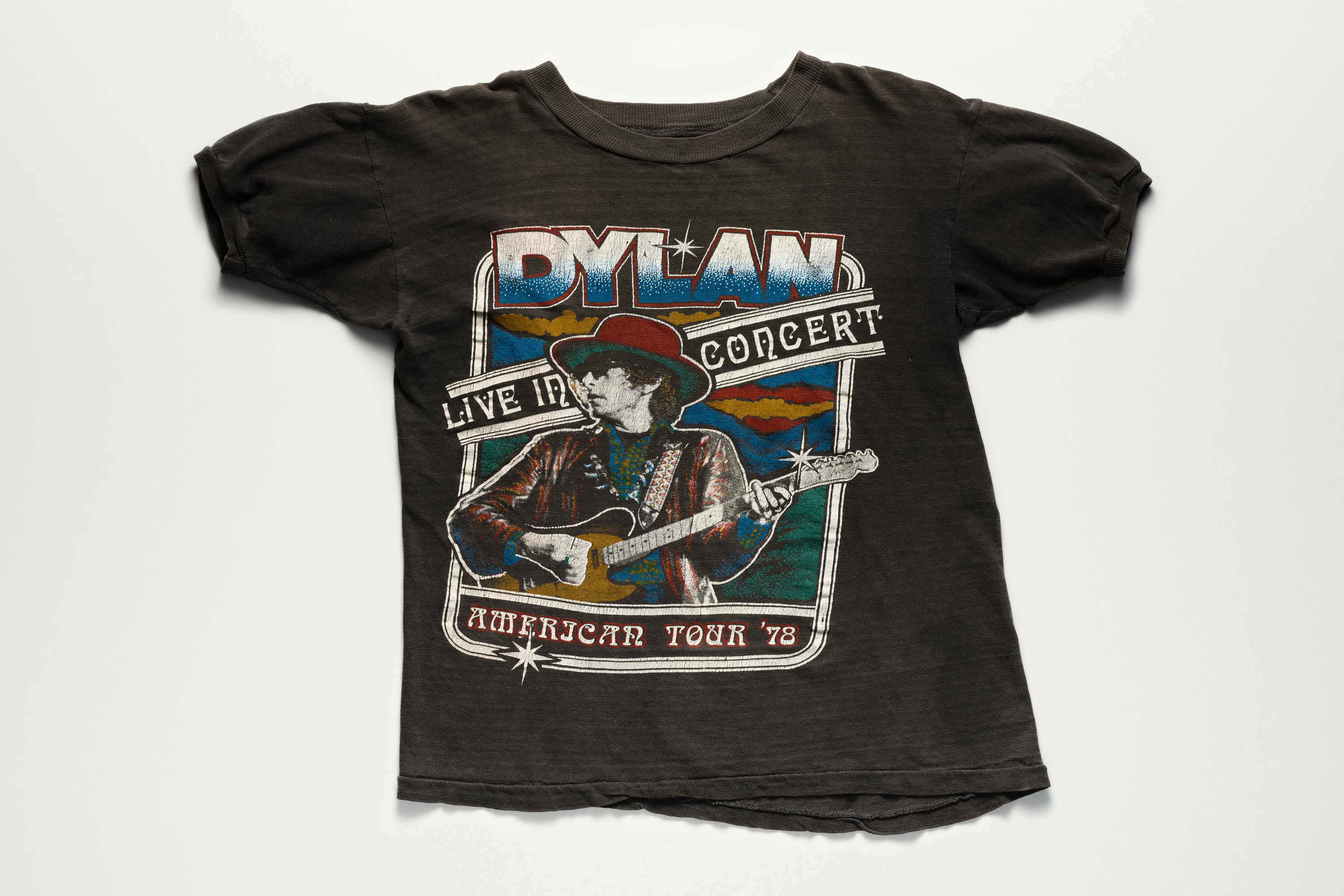 Jacques Marie Mage Bob Dylan Tour Tee 1978 maglietta