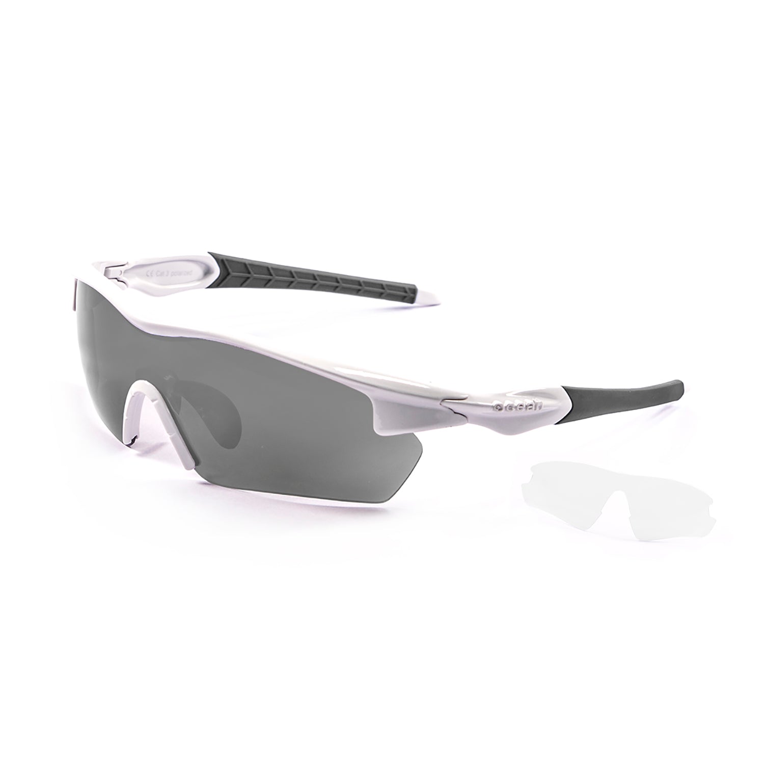 Ocean Sunglasses Tour Cycling occhiali bici bianco polarizzati