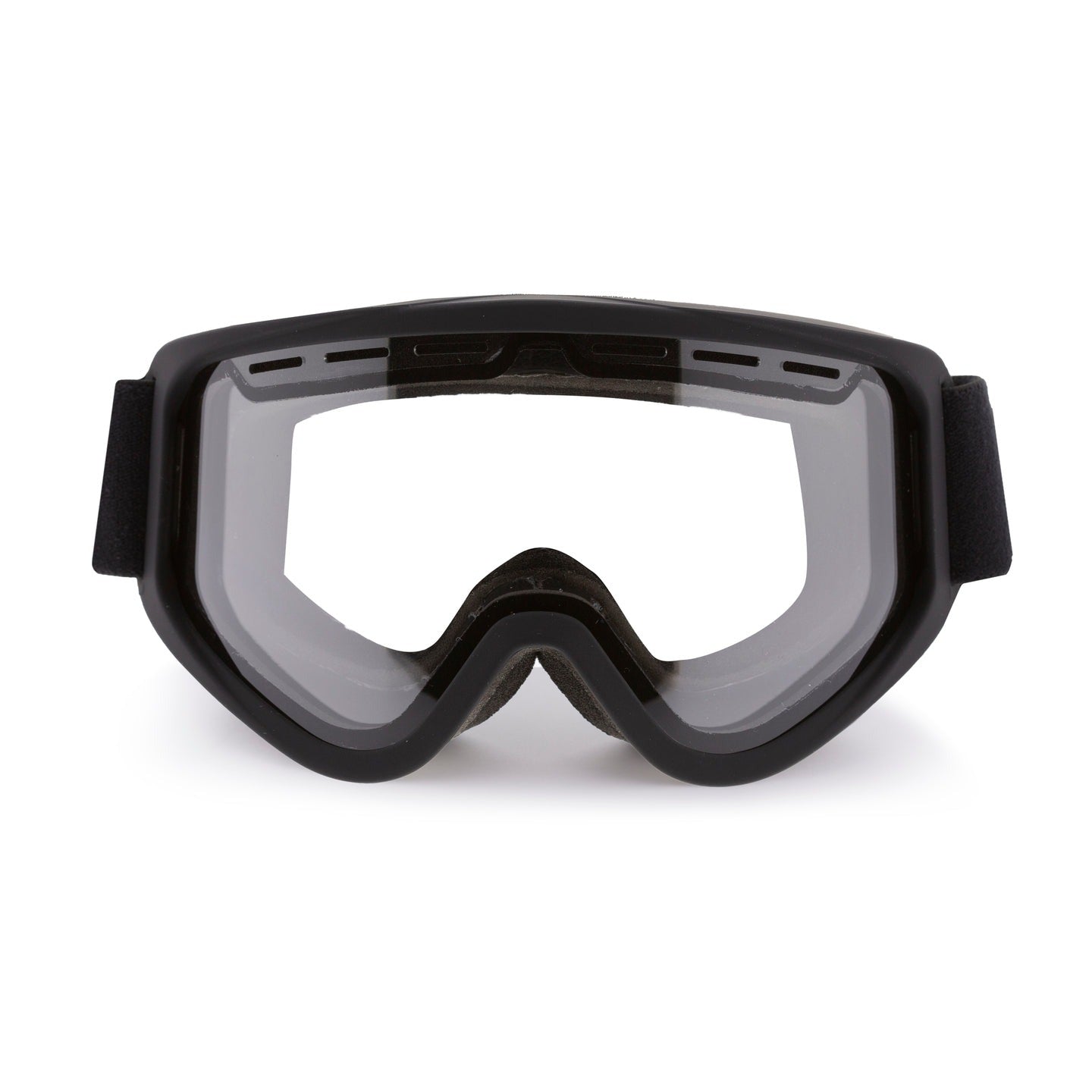 Ocean Sunglasses Ice maschera da sci bambino nera smoke