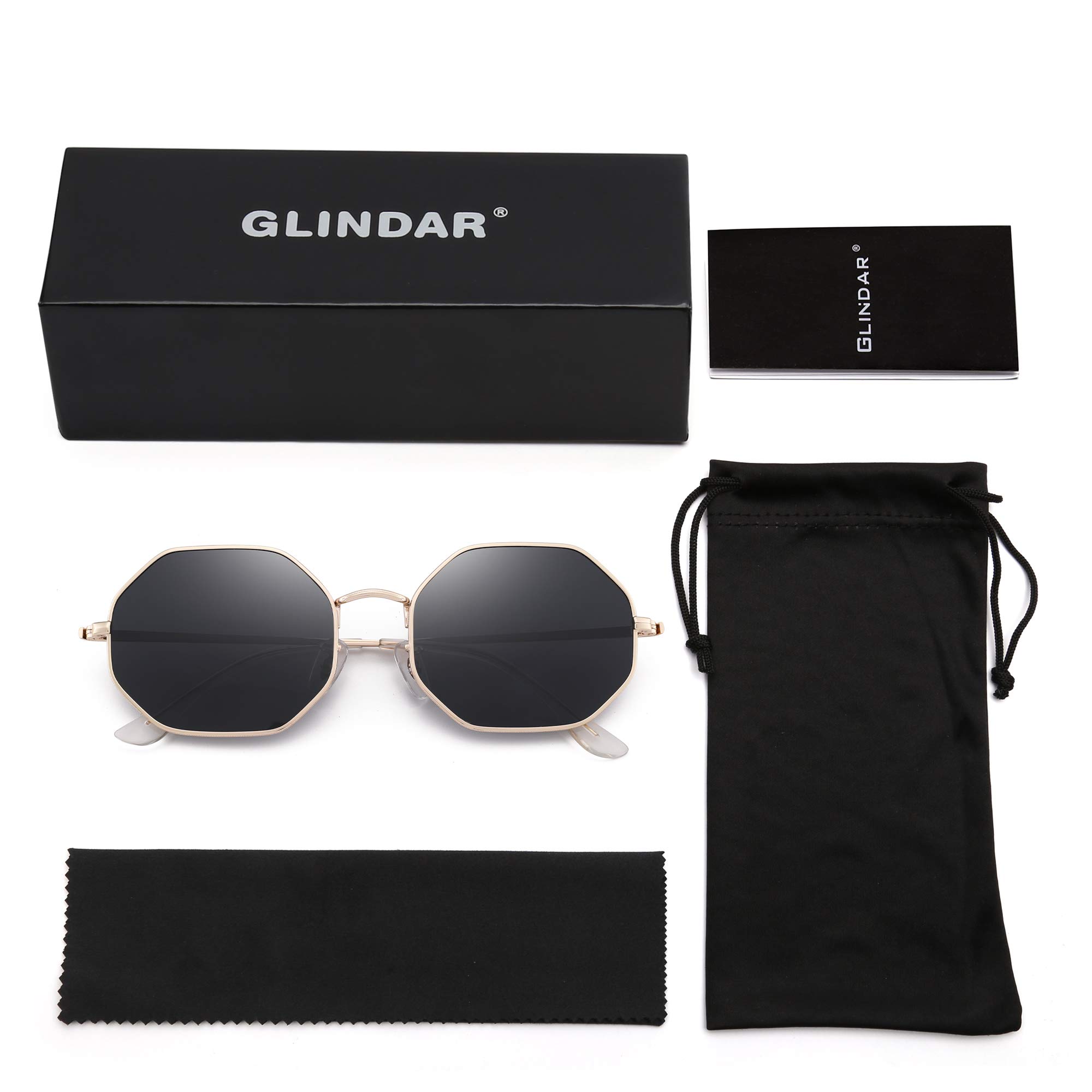 Glindar occhiali da sole polarizzati UV400 unisex