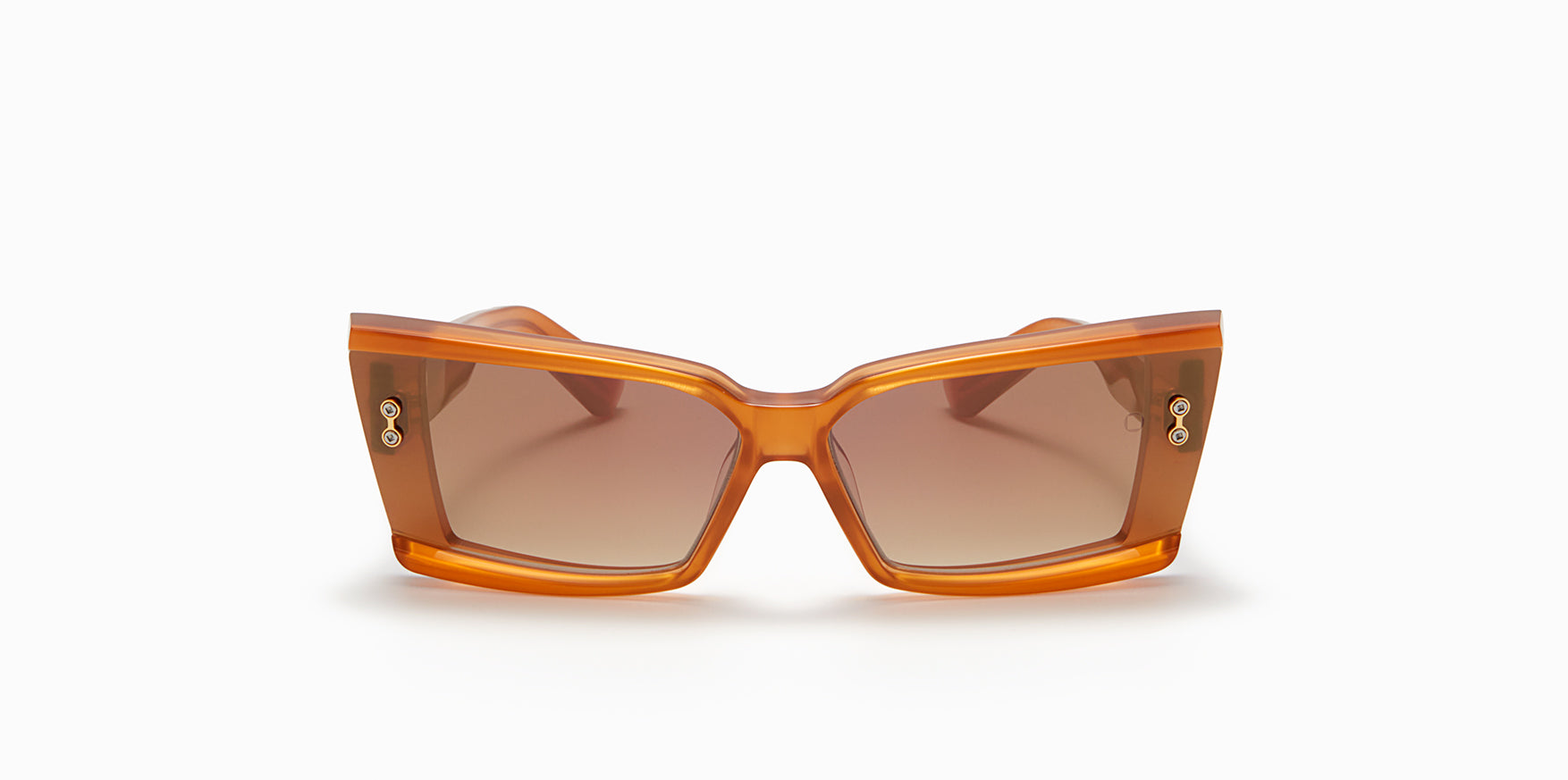 Akoni Etere Lynx occhiali da sole Cloudy Orange cat-eye