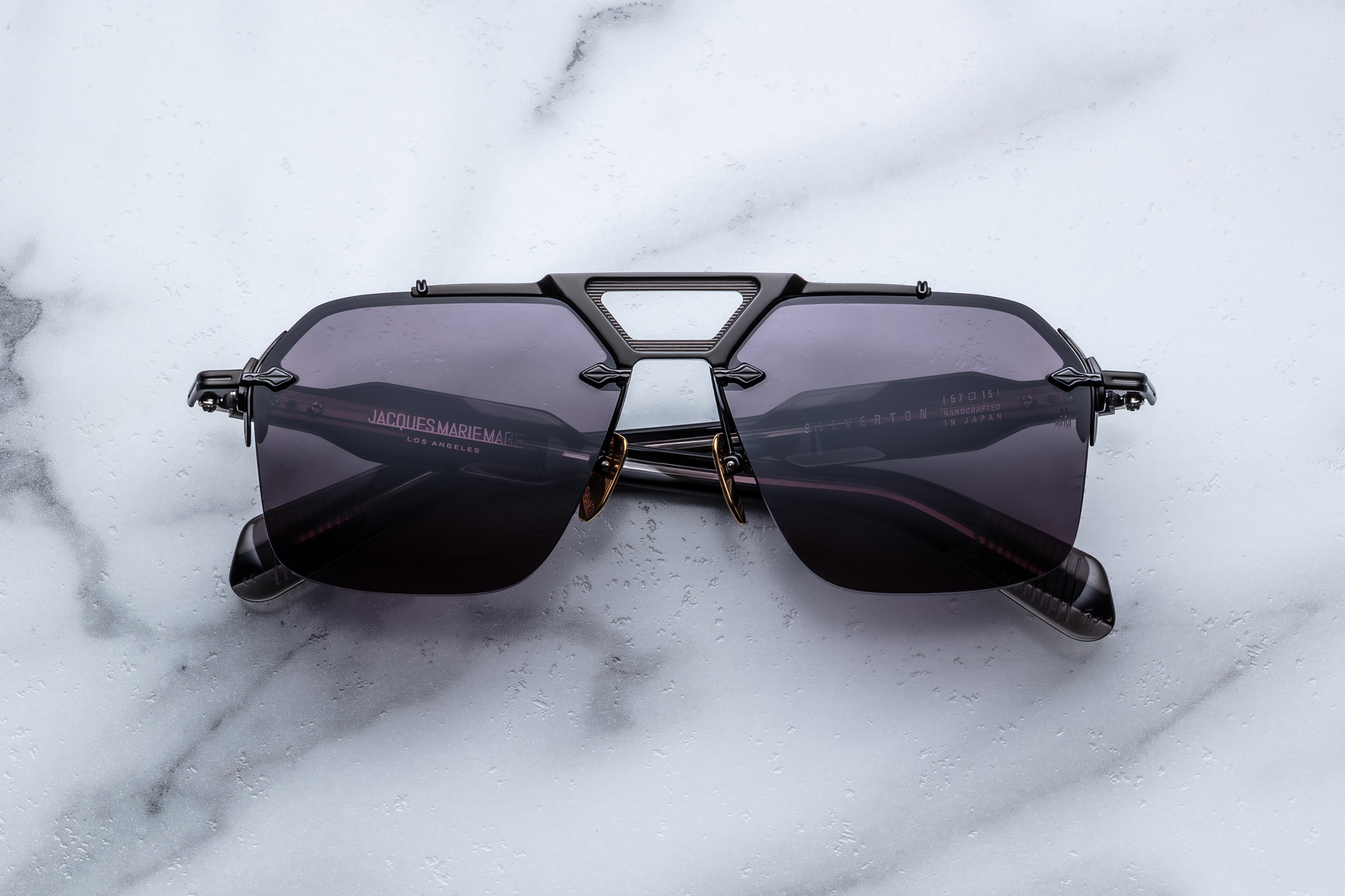 Jacques Marie Mage Silverton 15T Mentha occhiali da sole Jeulep
