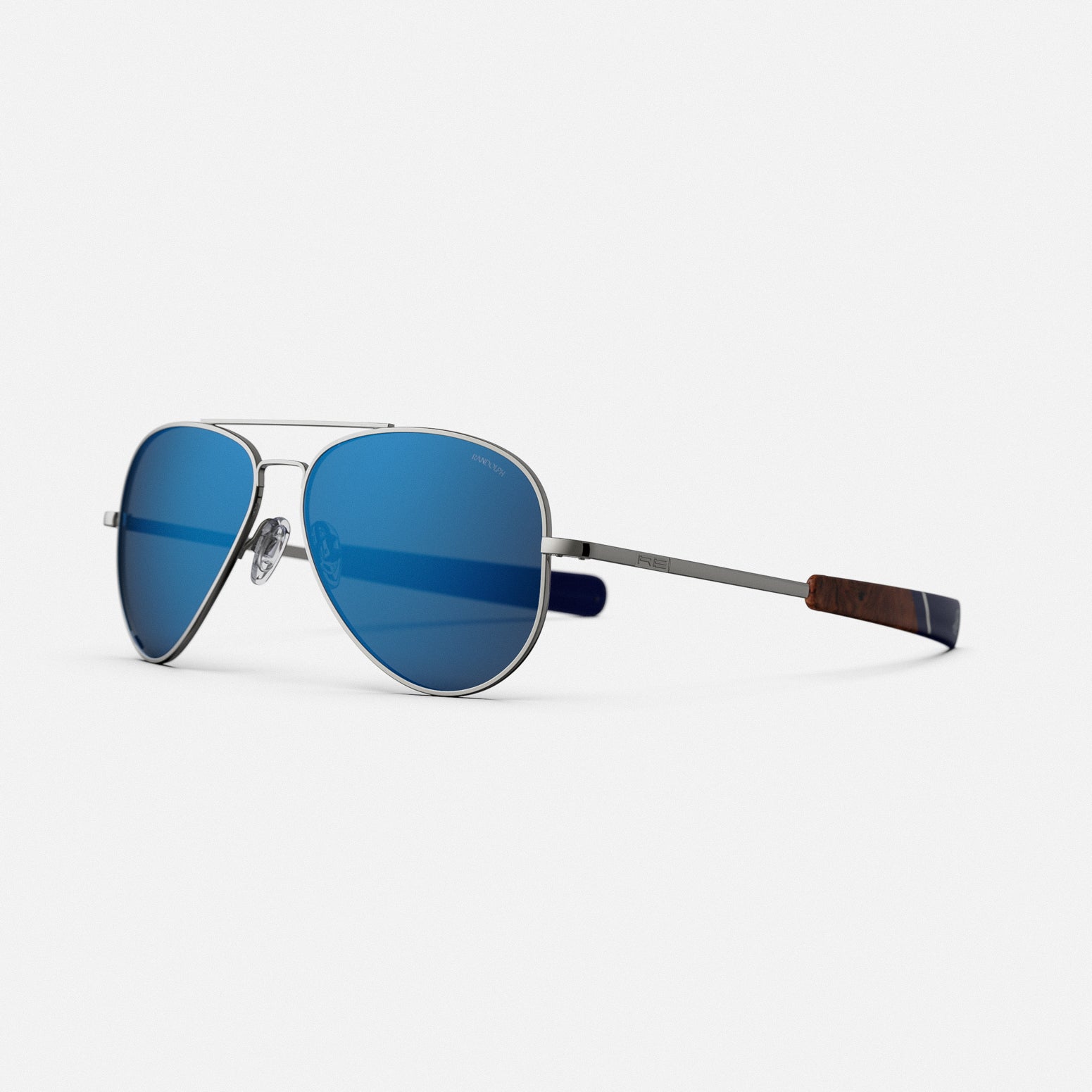 Randolph Concorde Gunmetal Atlantic Blue occhiali da sole polarizzati