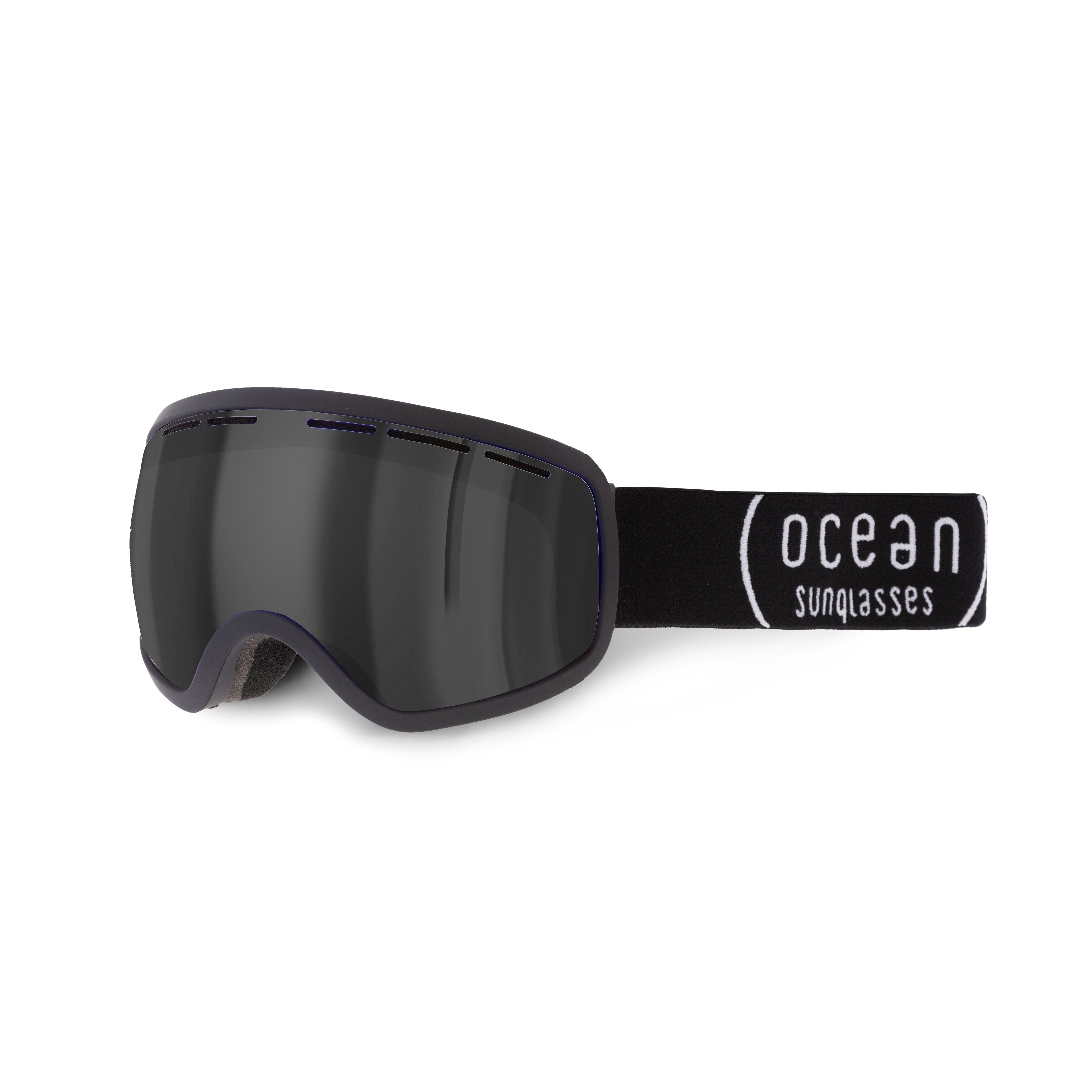 Ocean Teide maschera da sci nera smoke antiappannante