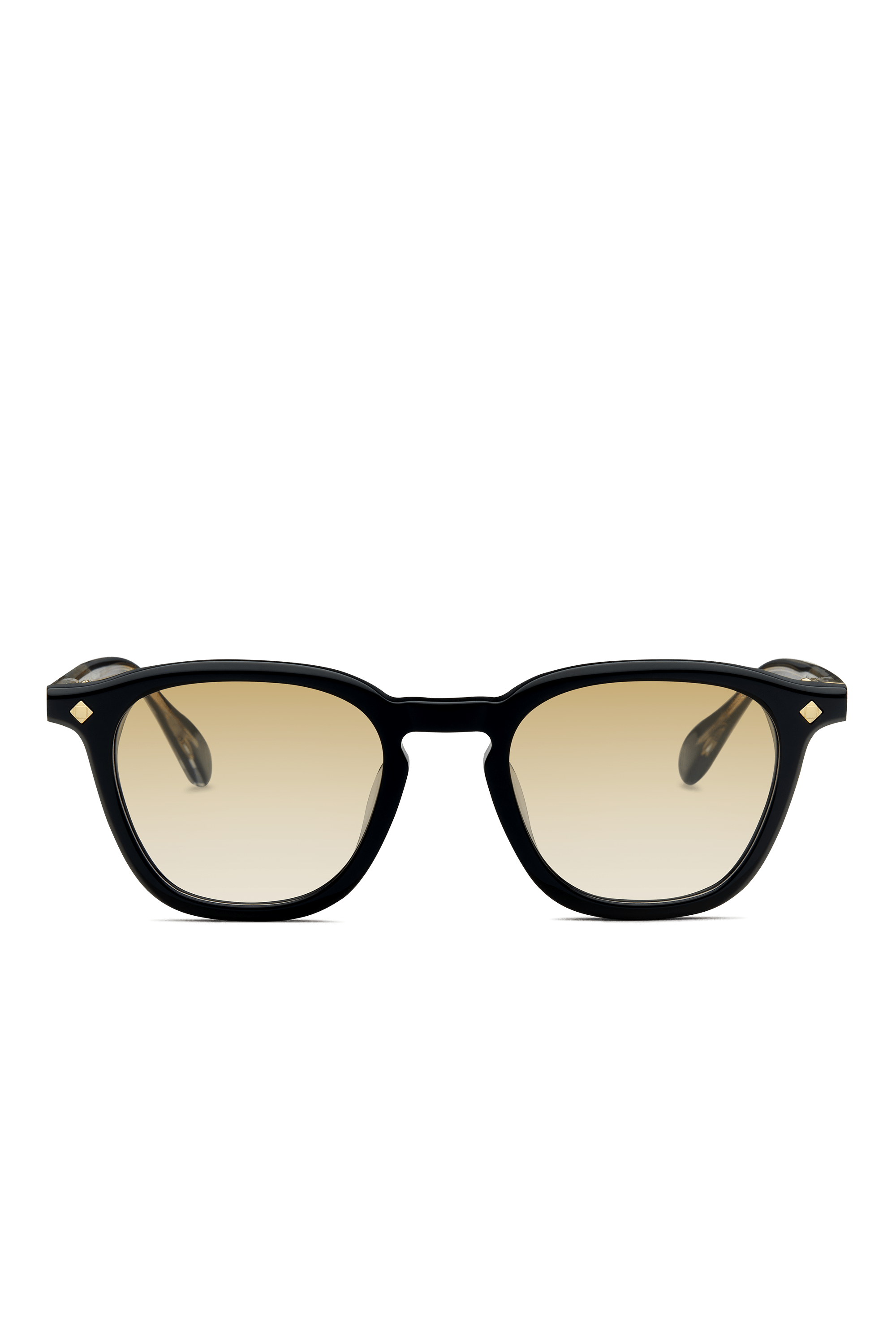 Lunetterie Generale Maestro occhiali personalizzati nero oro 24K