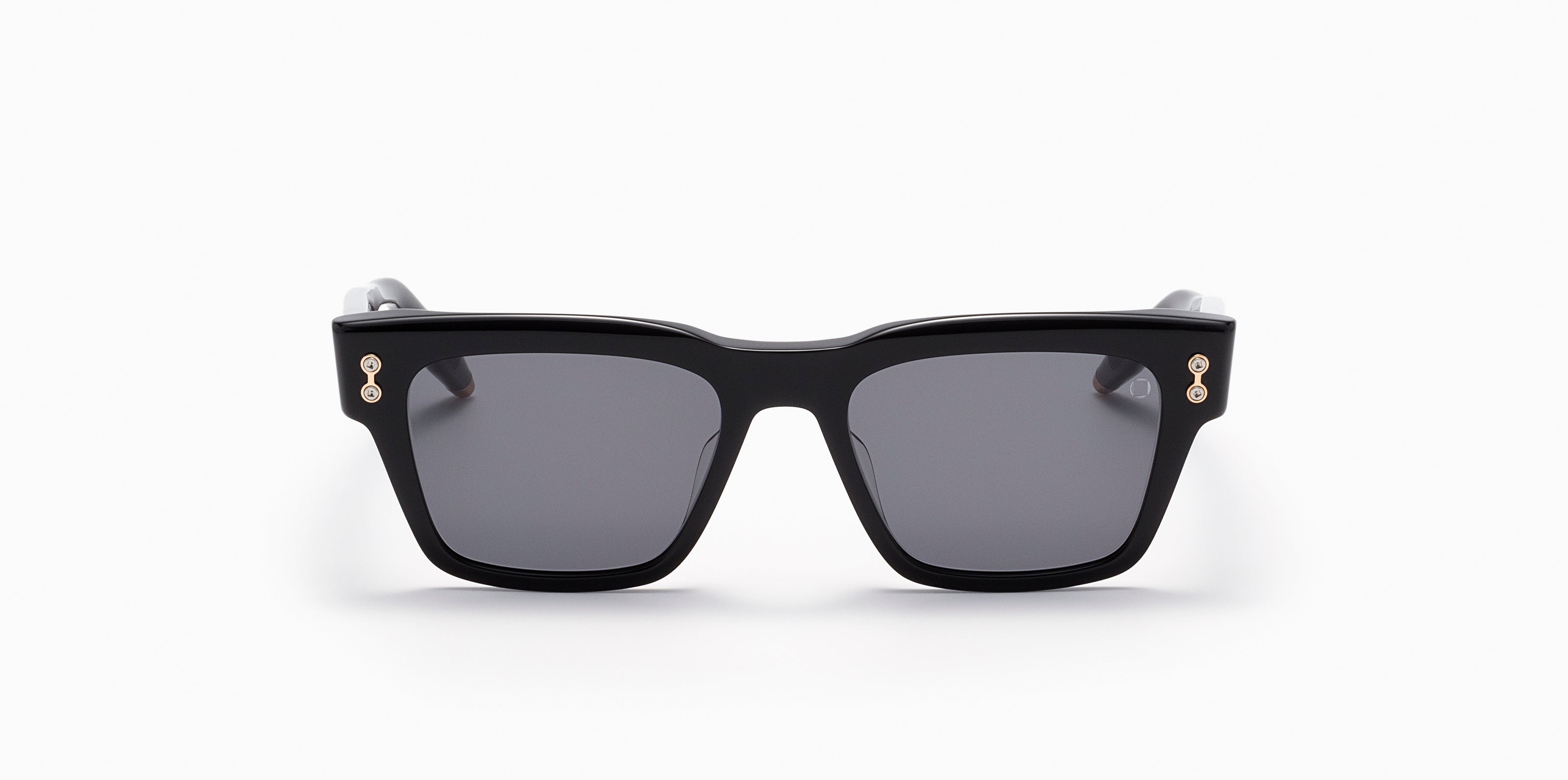 Akoni Etere Columba 54 occhiali da sole nero acetato