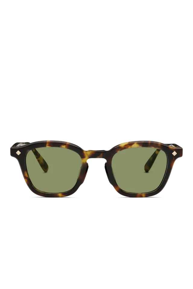 Lunetterie Générale Cognac occhiali da sole nero grigio quadrati