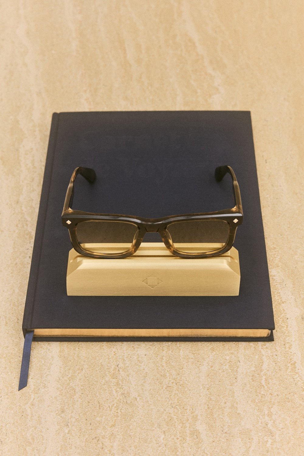 Lunetterie Générale Display supporto occhiali in ottone