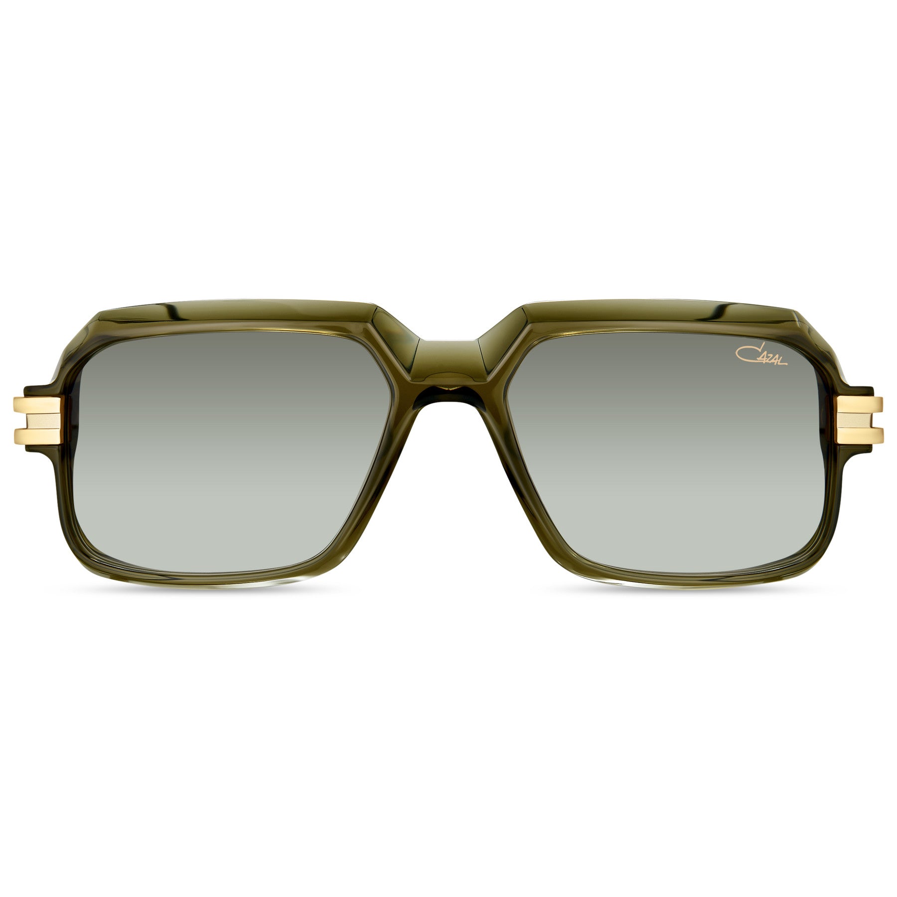 Cazal 6037/3 occhiali da sole kaki-oro uomo