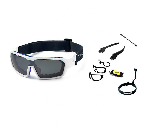 Ocean Sunglasses Chameleon occhiali galleggianti neri polarizzati