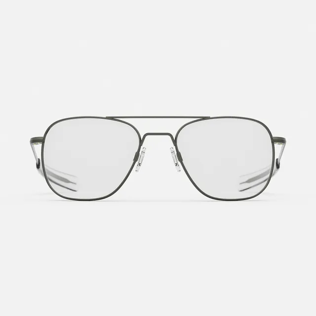 Randolph Class A Aviator occhiali da vista 55mm verde oliva