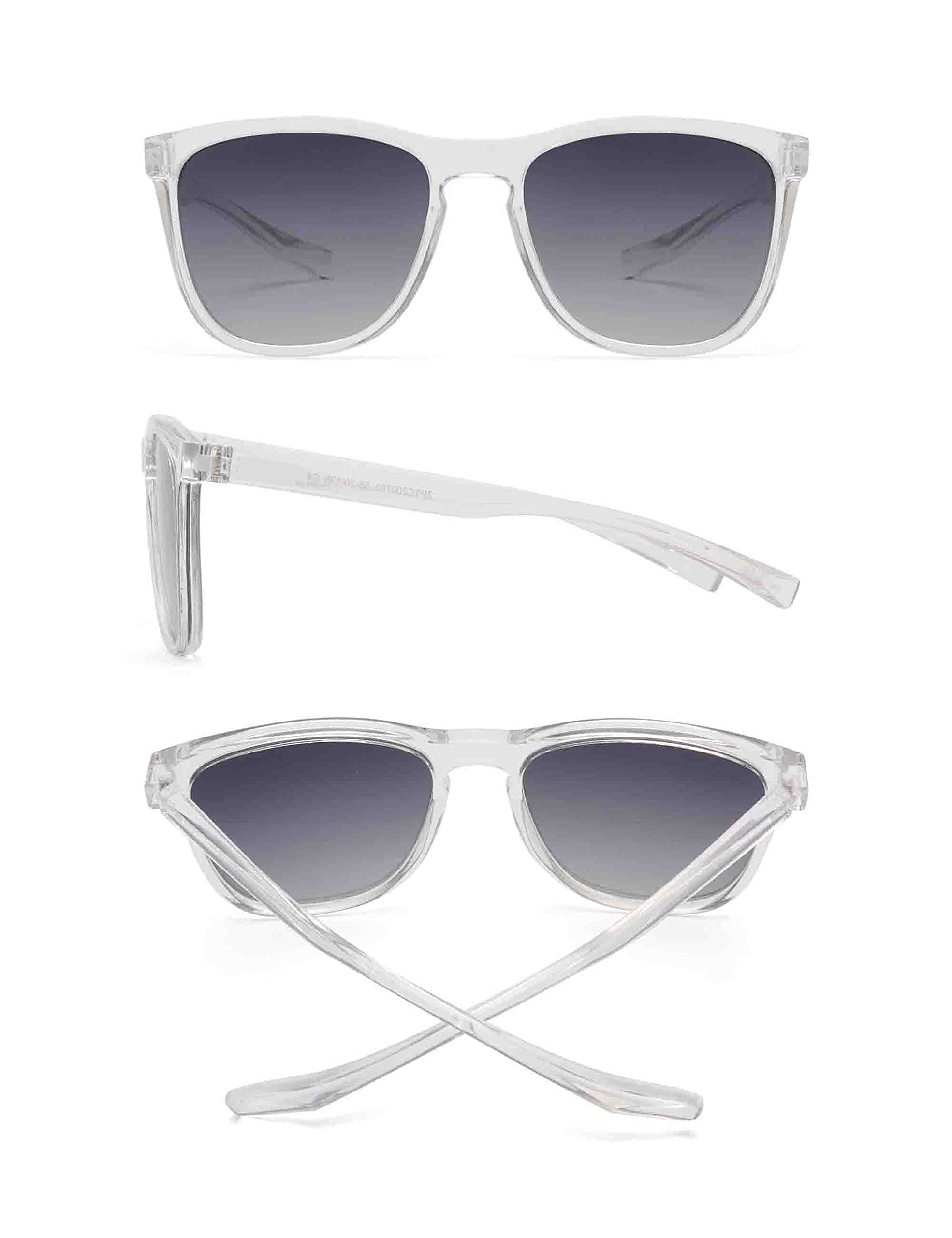 Glindar Occhiali da Sole Polarizzati Quadrati Retro Unisex